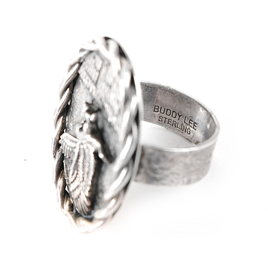 Buddy Lee Sterling Silver Eagle Ring