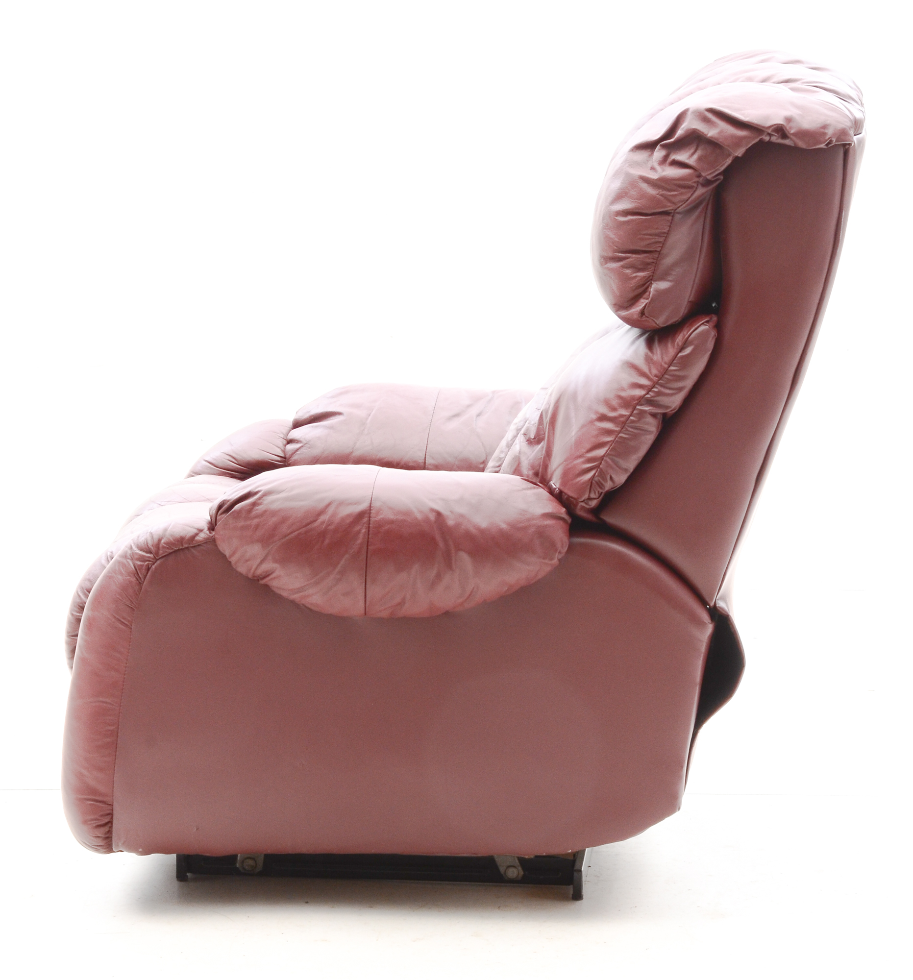 Berkline Burgundy Recliner