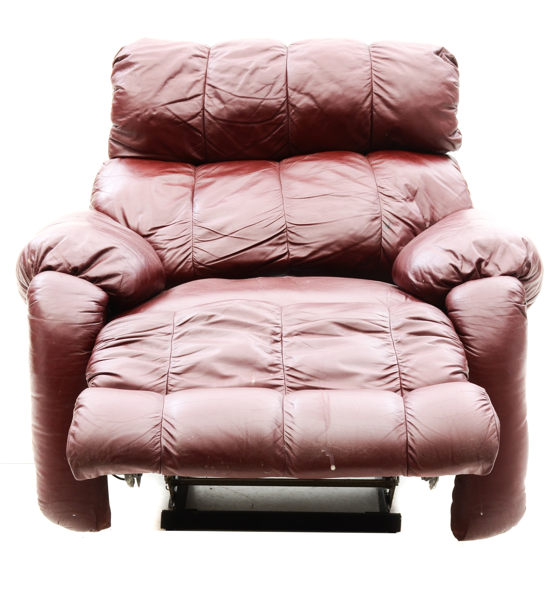 Berkline Burgundy Recliner