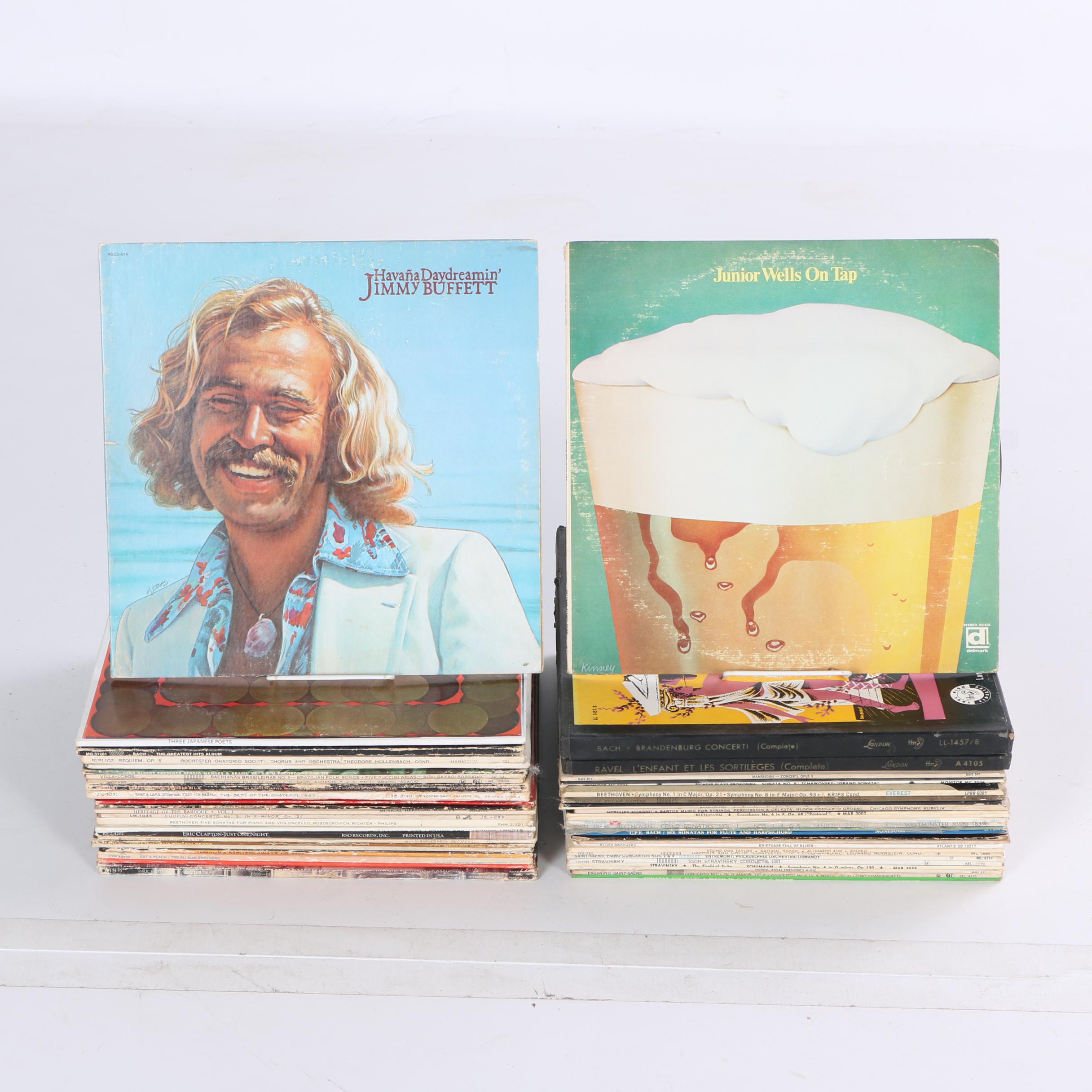 Grateful Dead, Junior Wells, Bach And More Classic Rock, Jazz, and Classical LPs