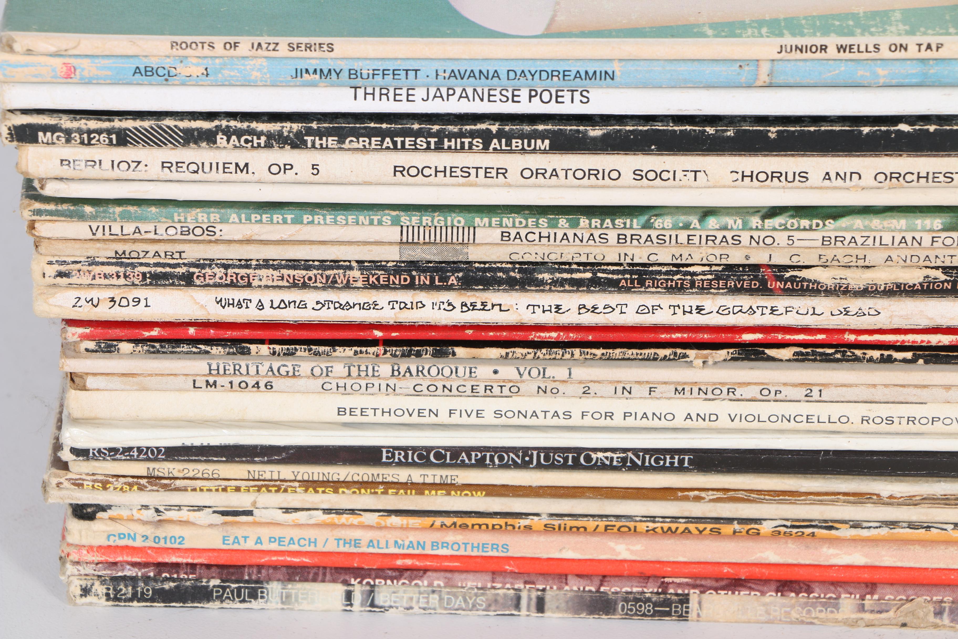 Grateful Dead, Junior Wells, Bach And More Classic Rock, Jazz, and Classical LPs