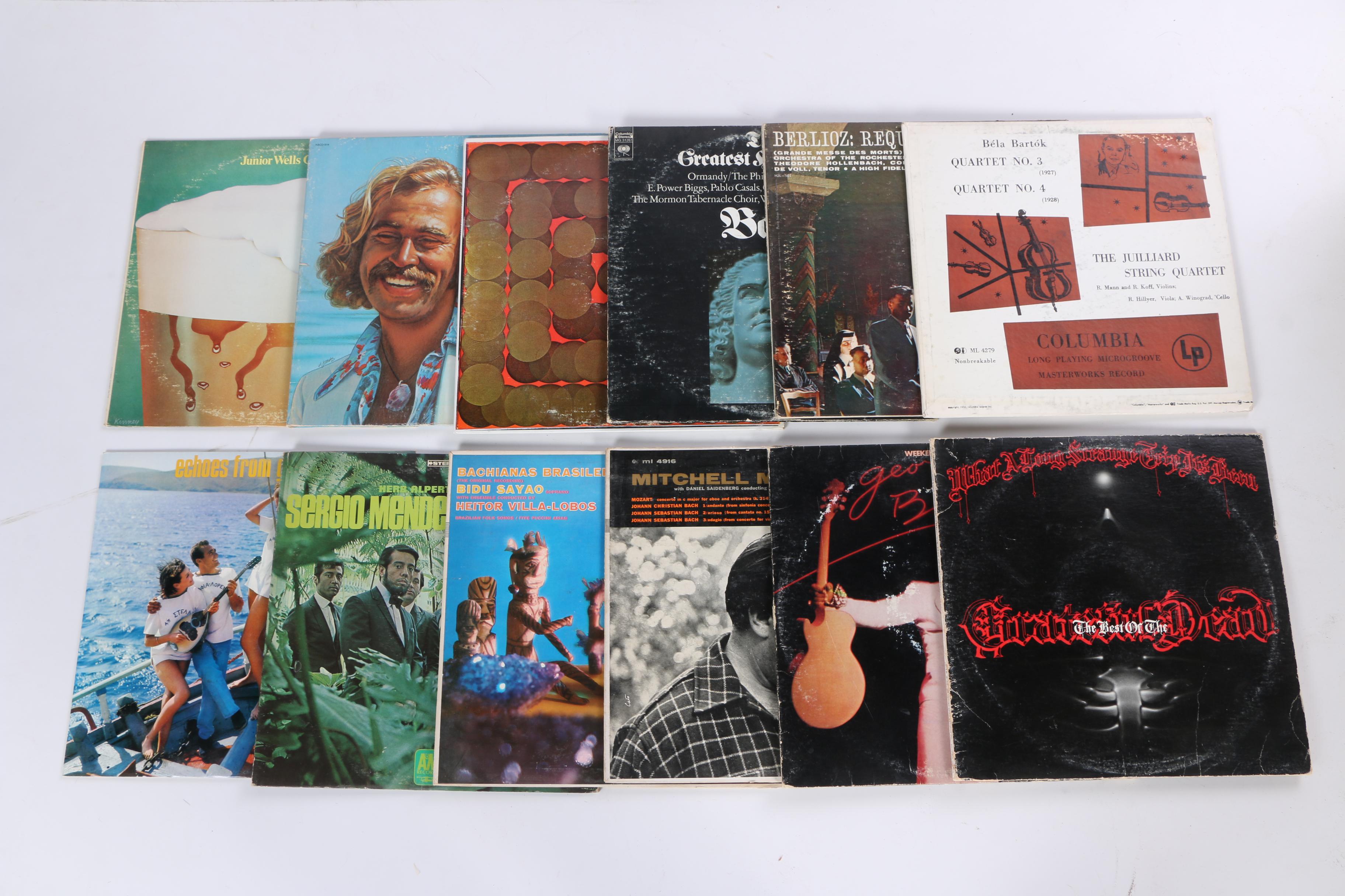 Grateful Dead, Junior Wells, Bach And More Classic Rock, Jazz, and Classical LPs