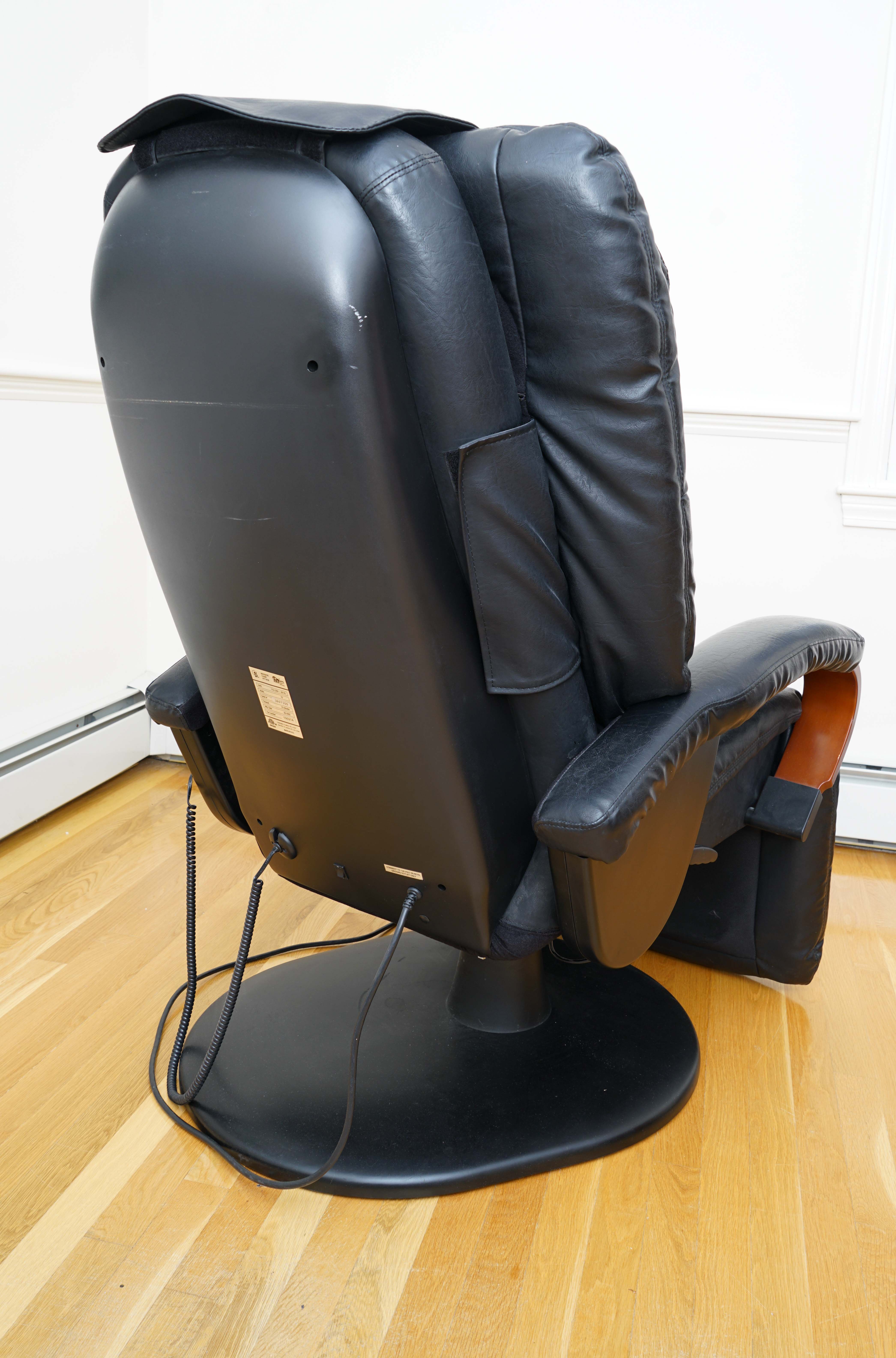 Human Touch Technology (HTT) Swivel Leather Reclining Massage Chair