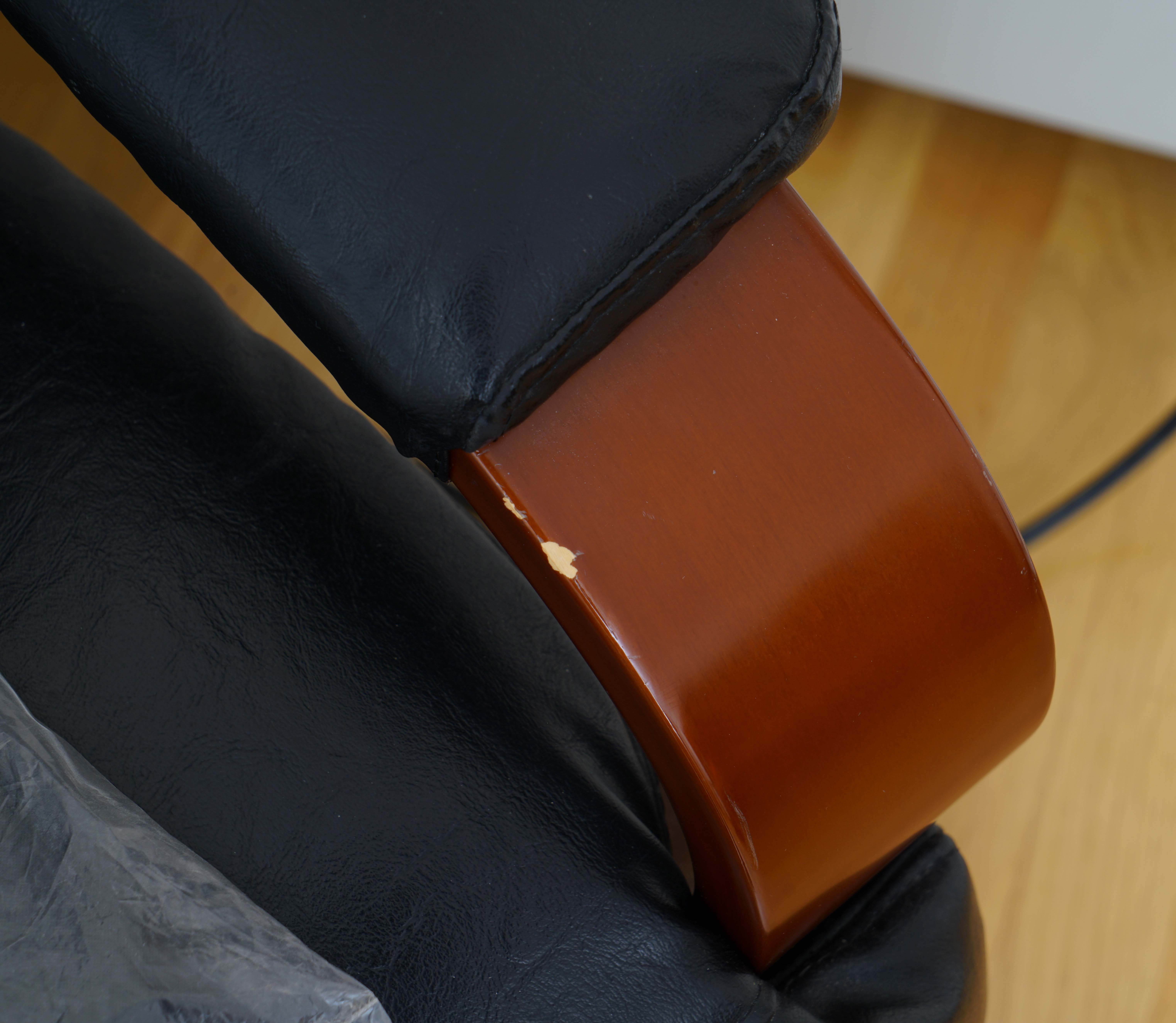 Human Touch Technology (HTT) Swivel Leather Reclining Massage Chair