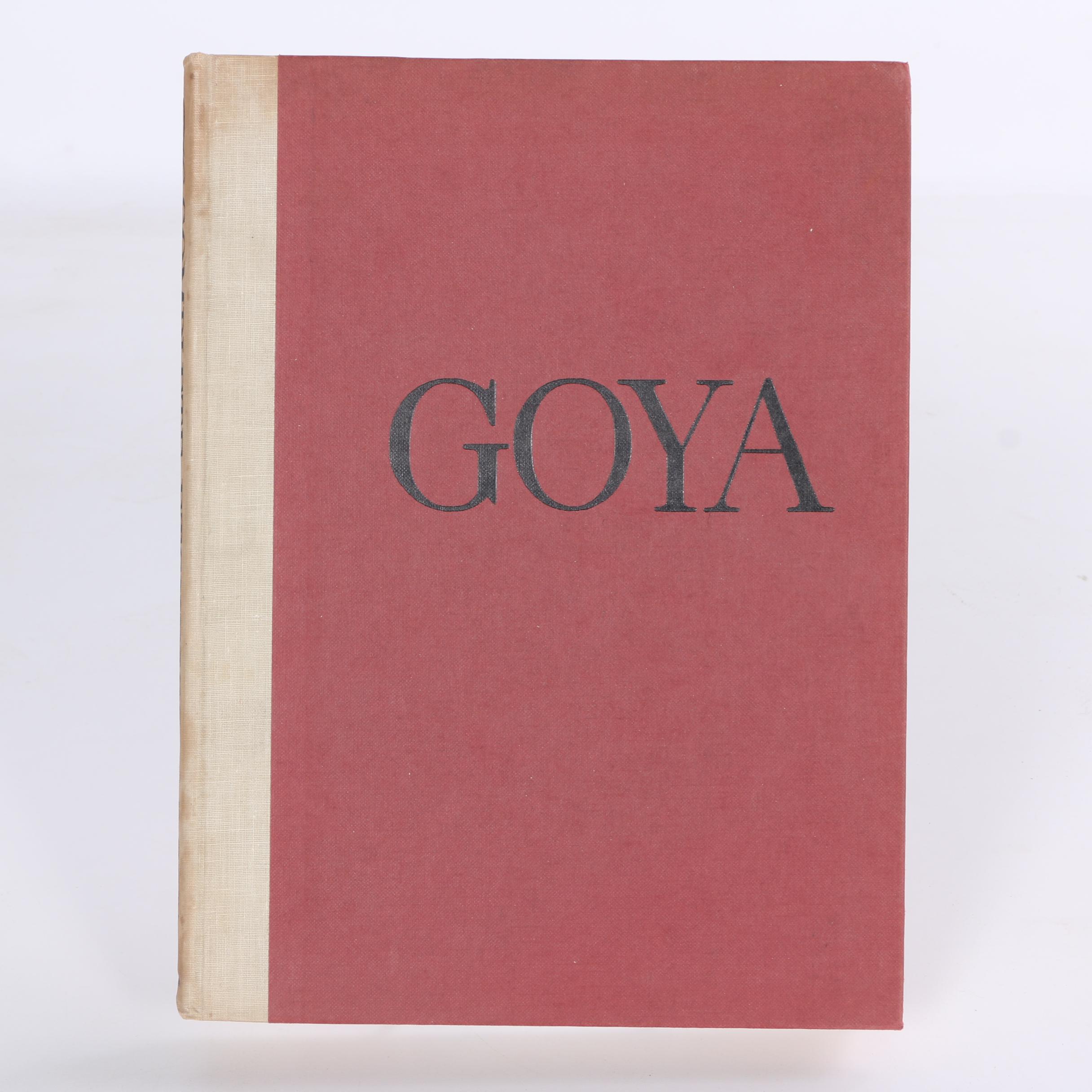 1940s "The Complete Etchings of Goya" and Other Art Books