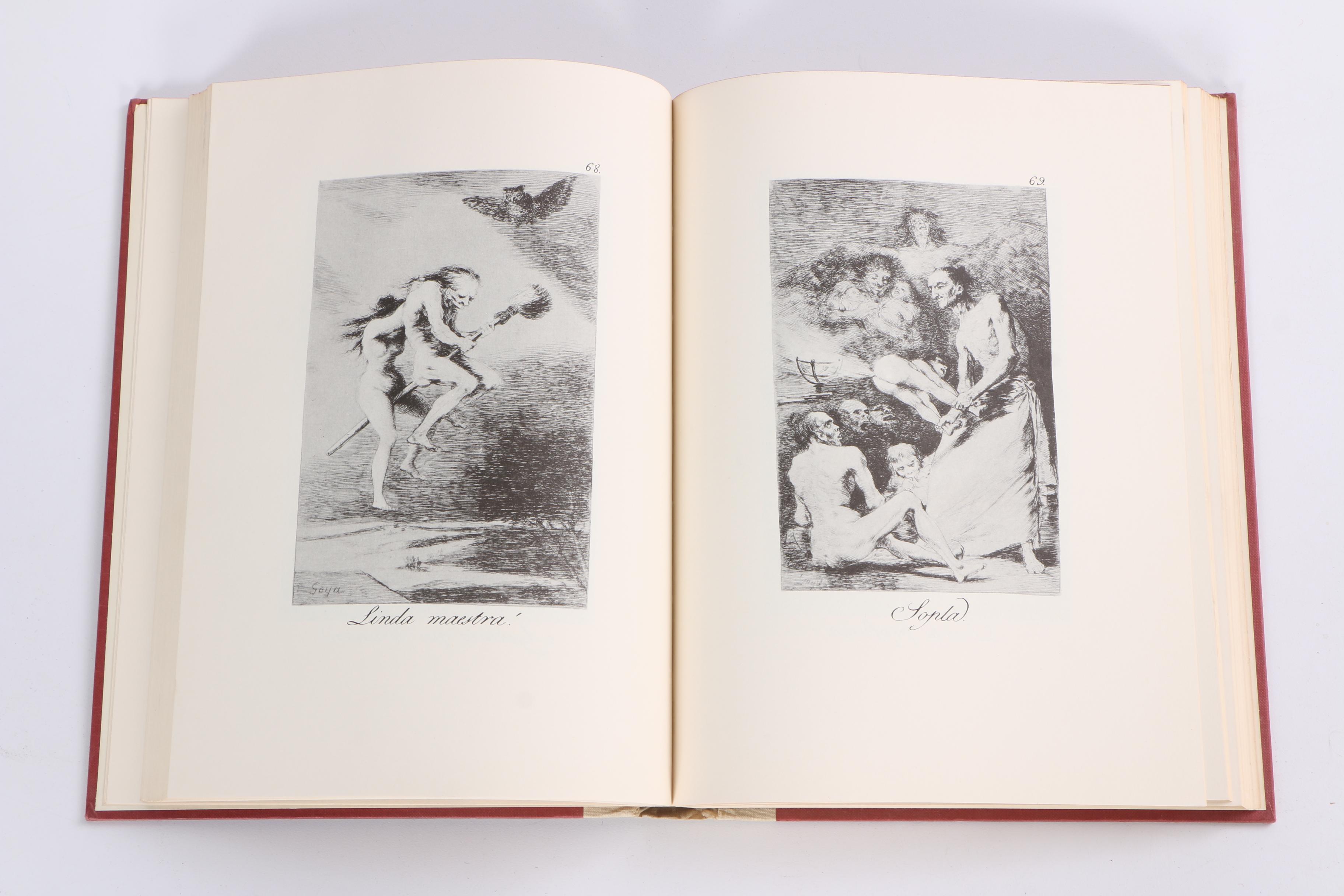1940s "The Complete Etchings of Goya" and Other Art Books
