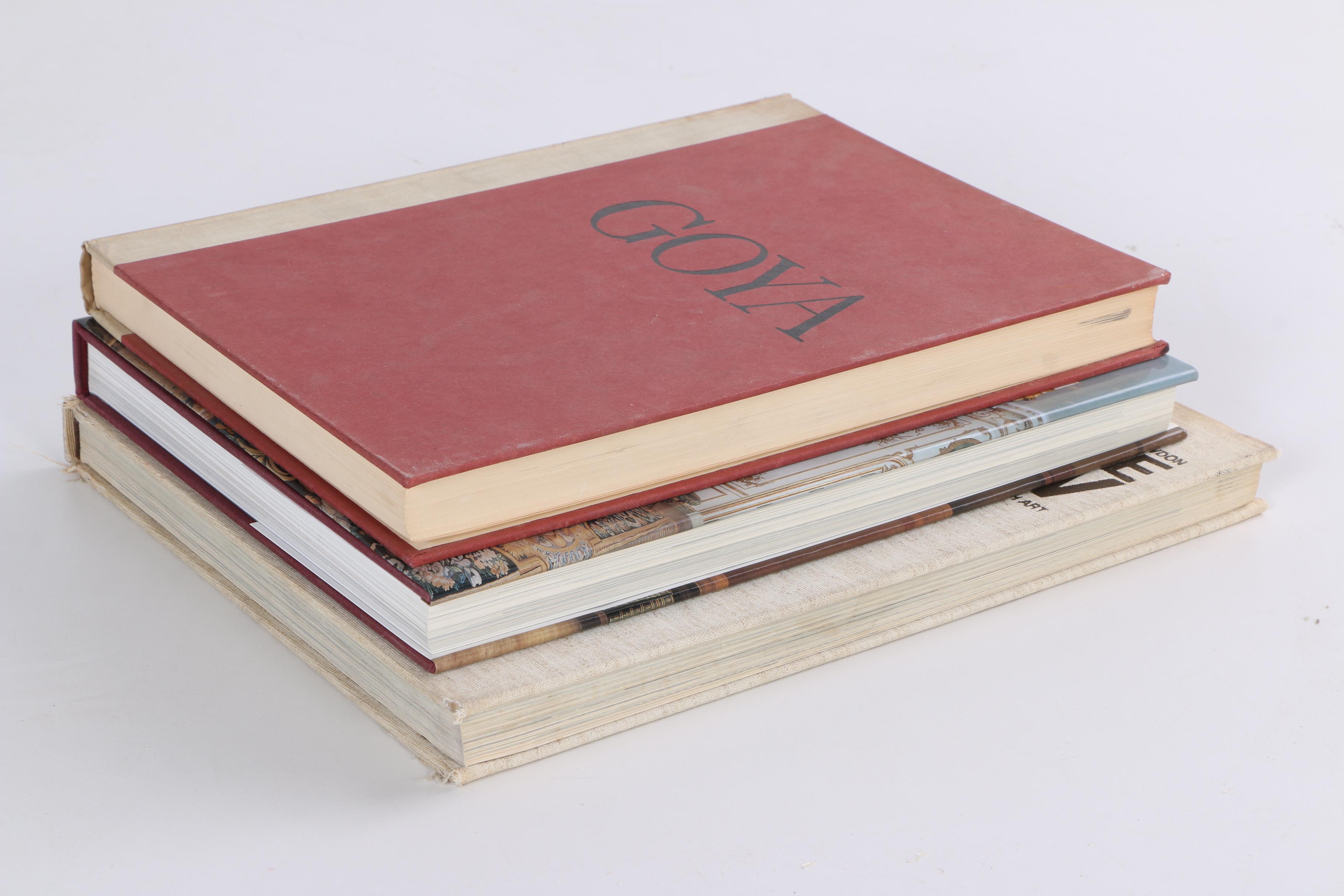 1940s "The Complete Etchings of Goya" and Other Art Books