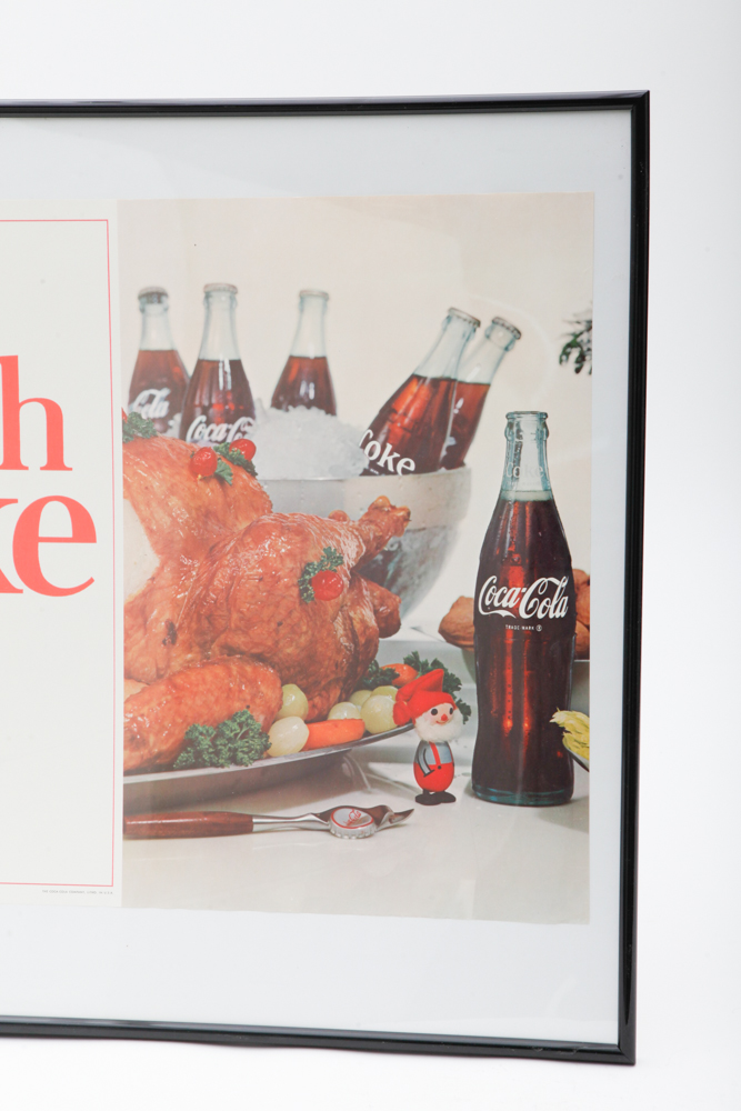 1960s Santa Claus Coca-Cola Print