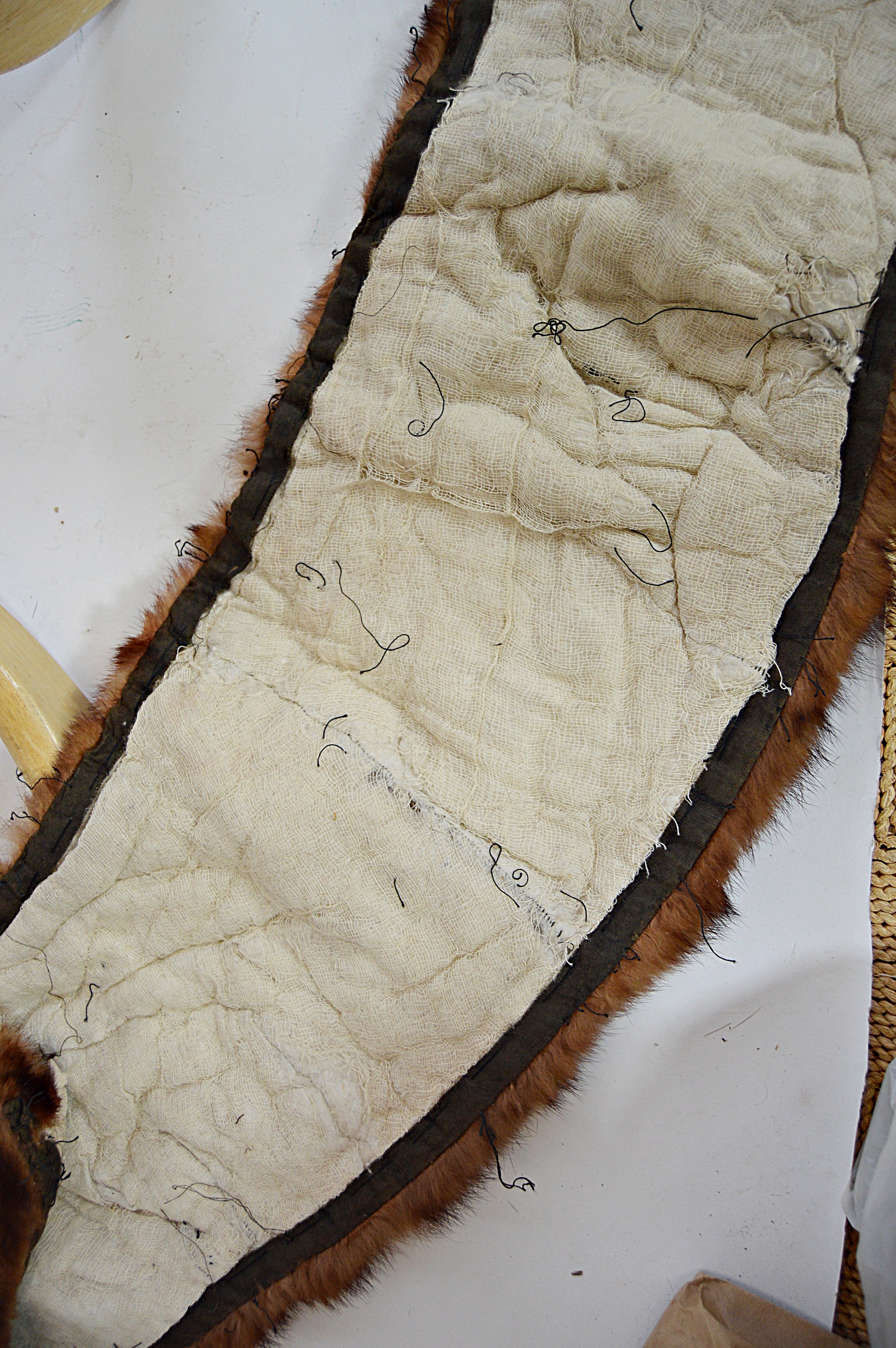 1940s Mink Collar and Shoulder Caps