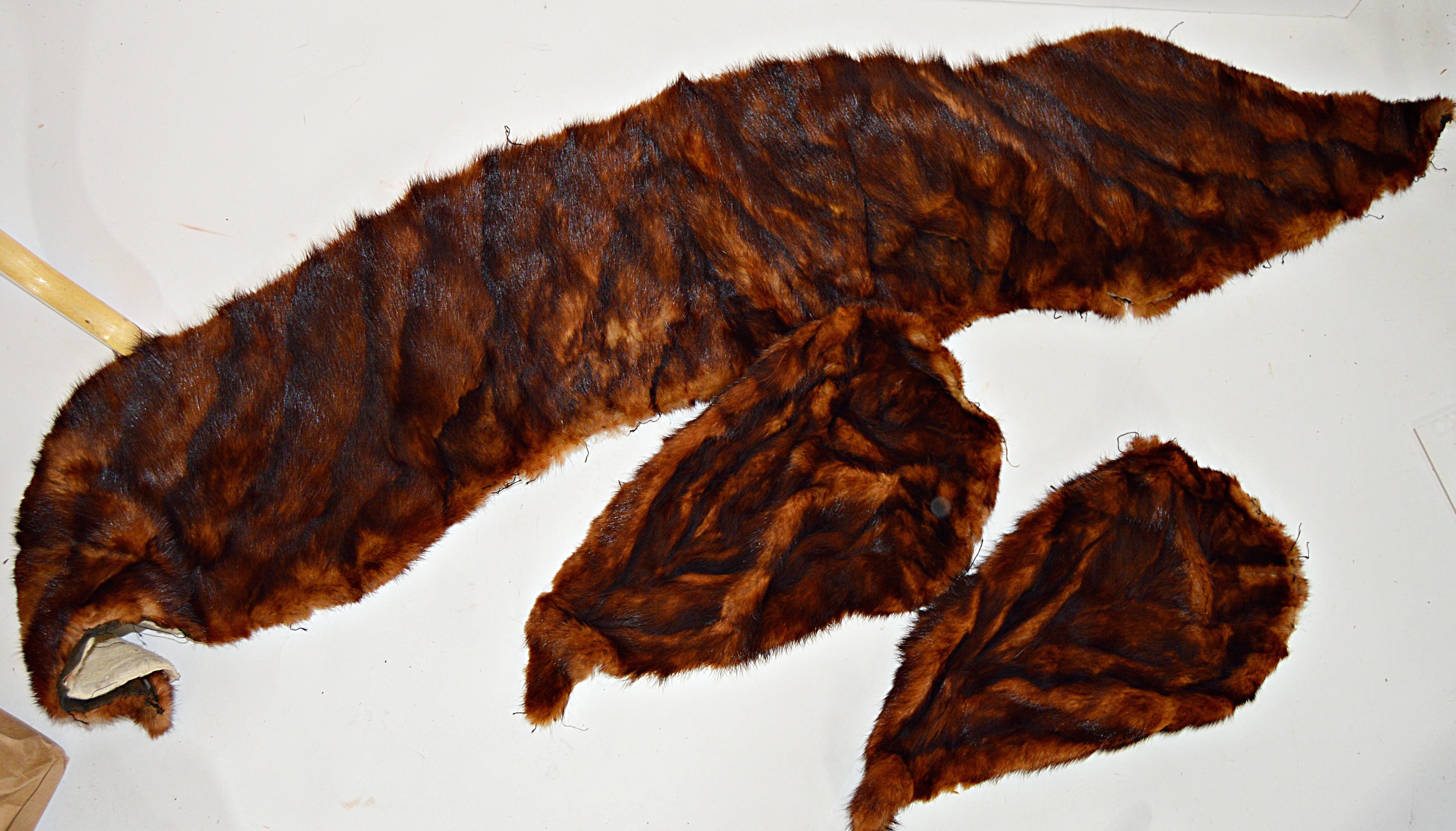 1940s Mink Collar and Shoulder Caps