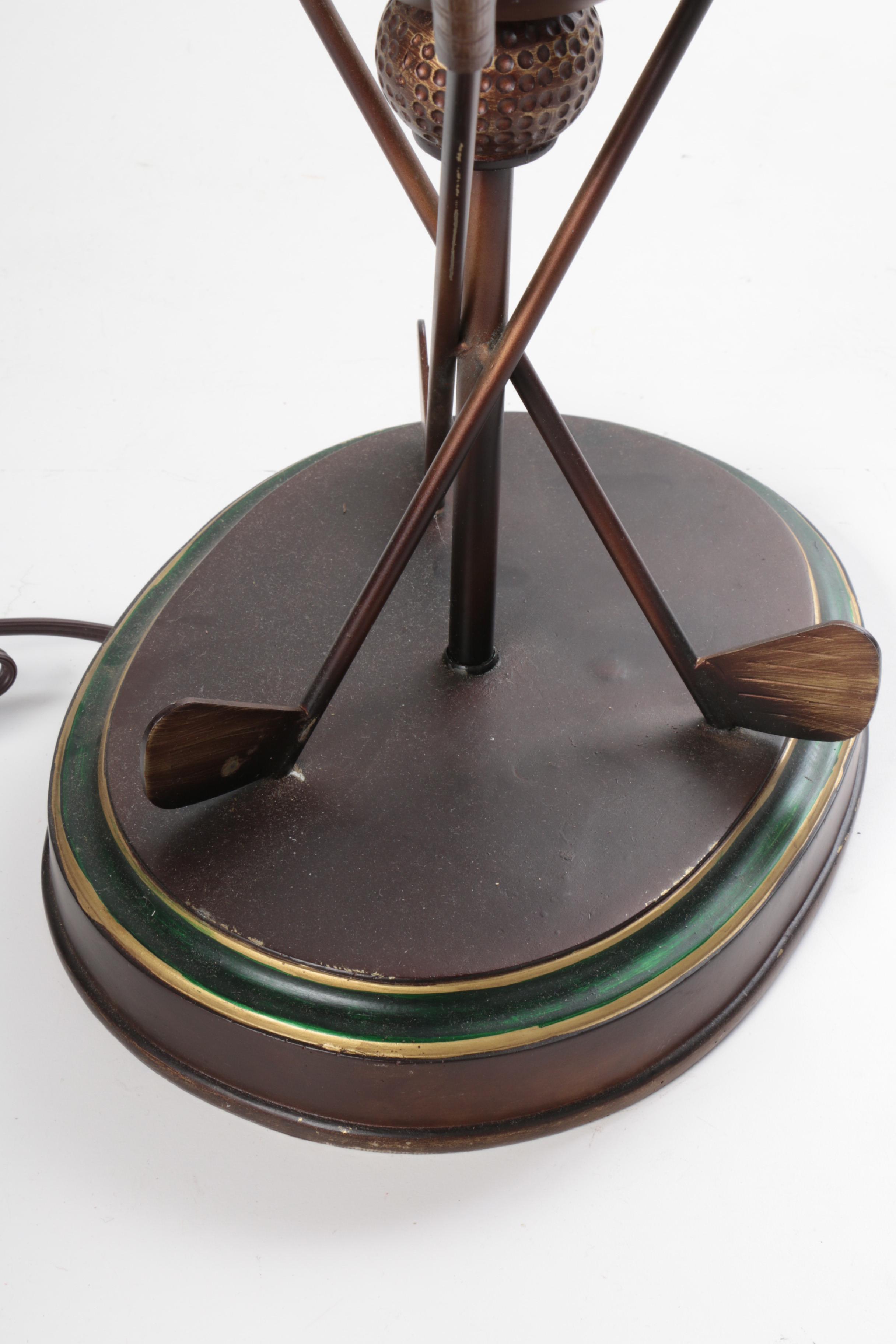 Golf Themed Table Lamp
