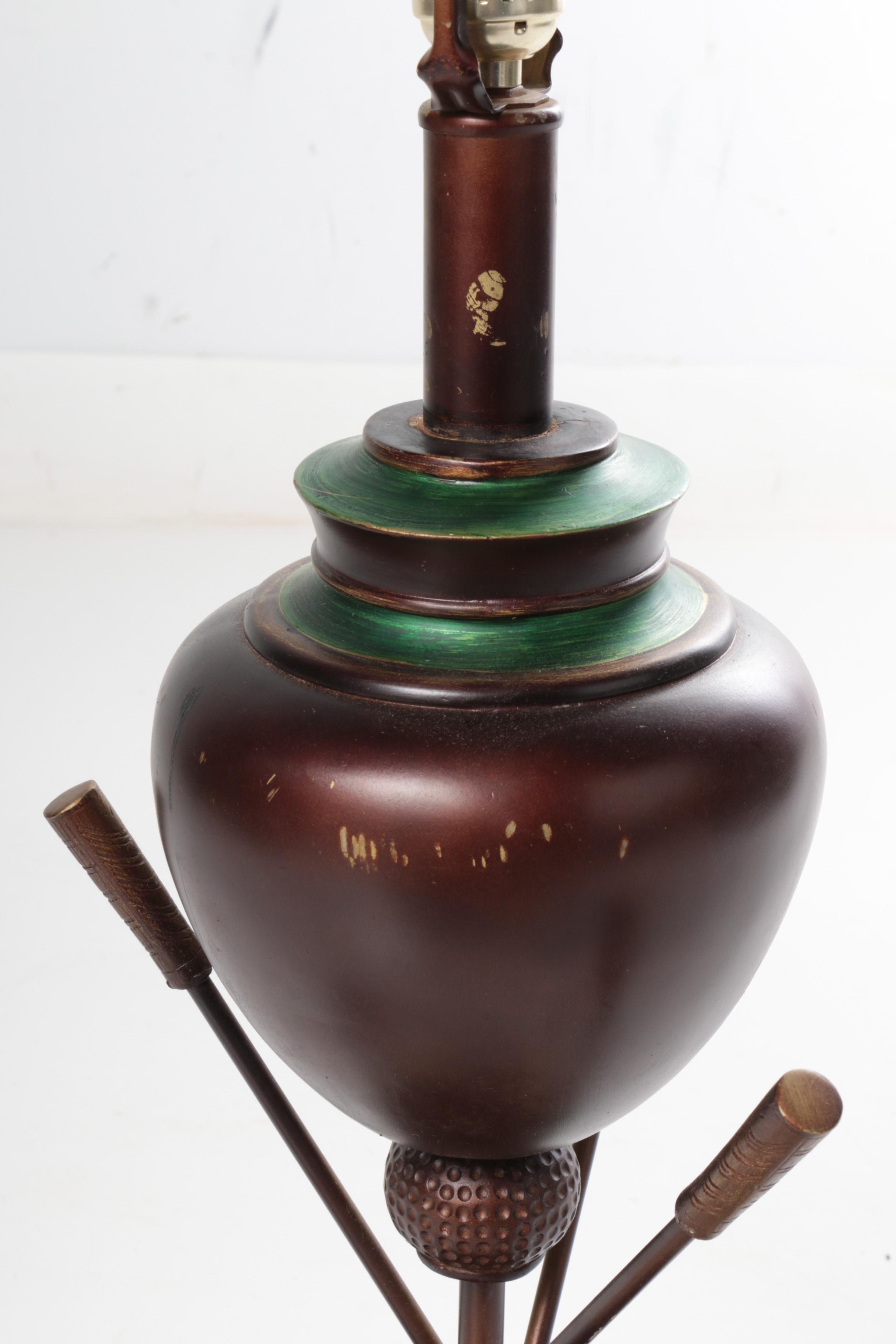Golf Themed Table Lamp