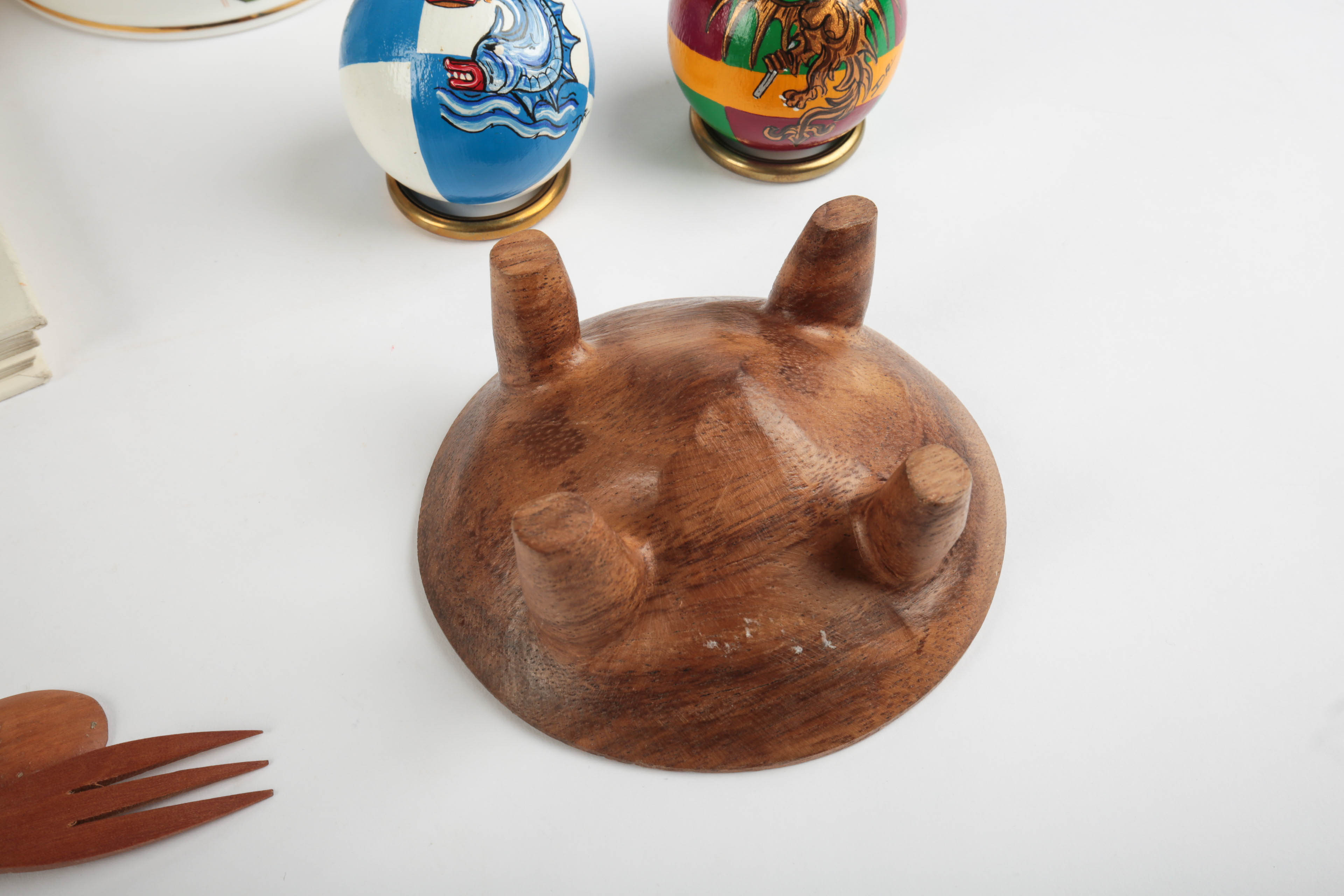 Replogle Nine Inch Diameter World Globe and Travel Souvenirs