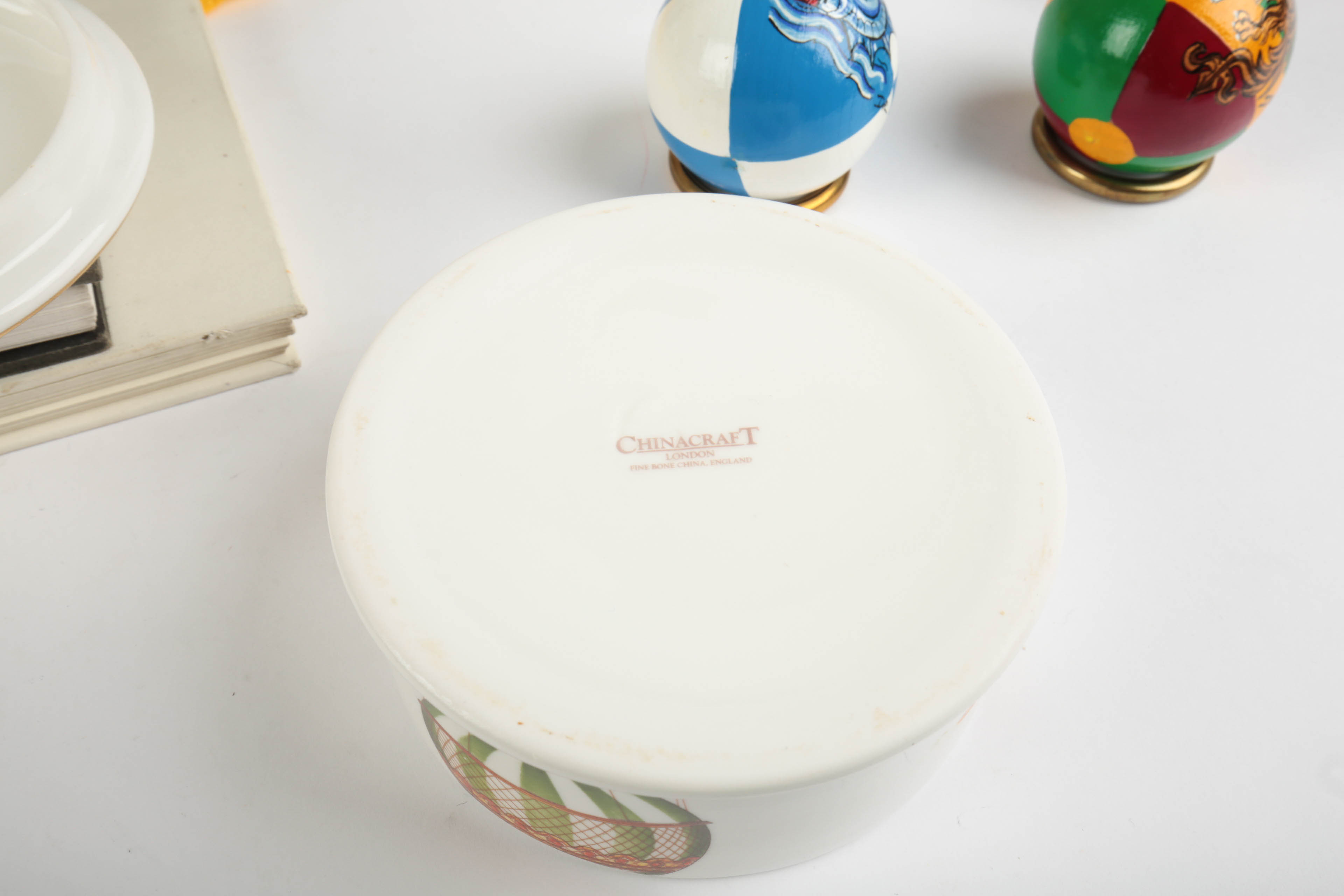 Replogle Nine Inch Diameter World Globe and Travel Souvenirs