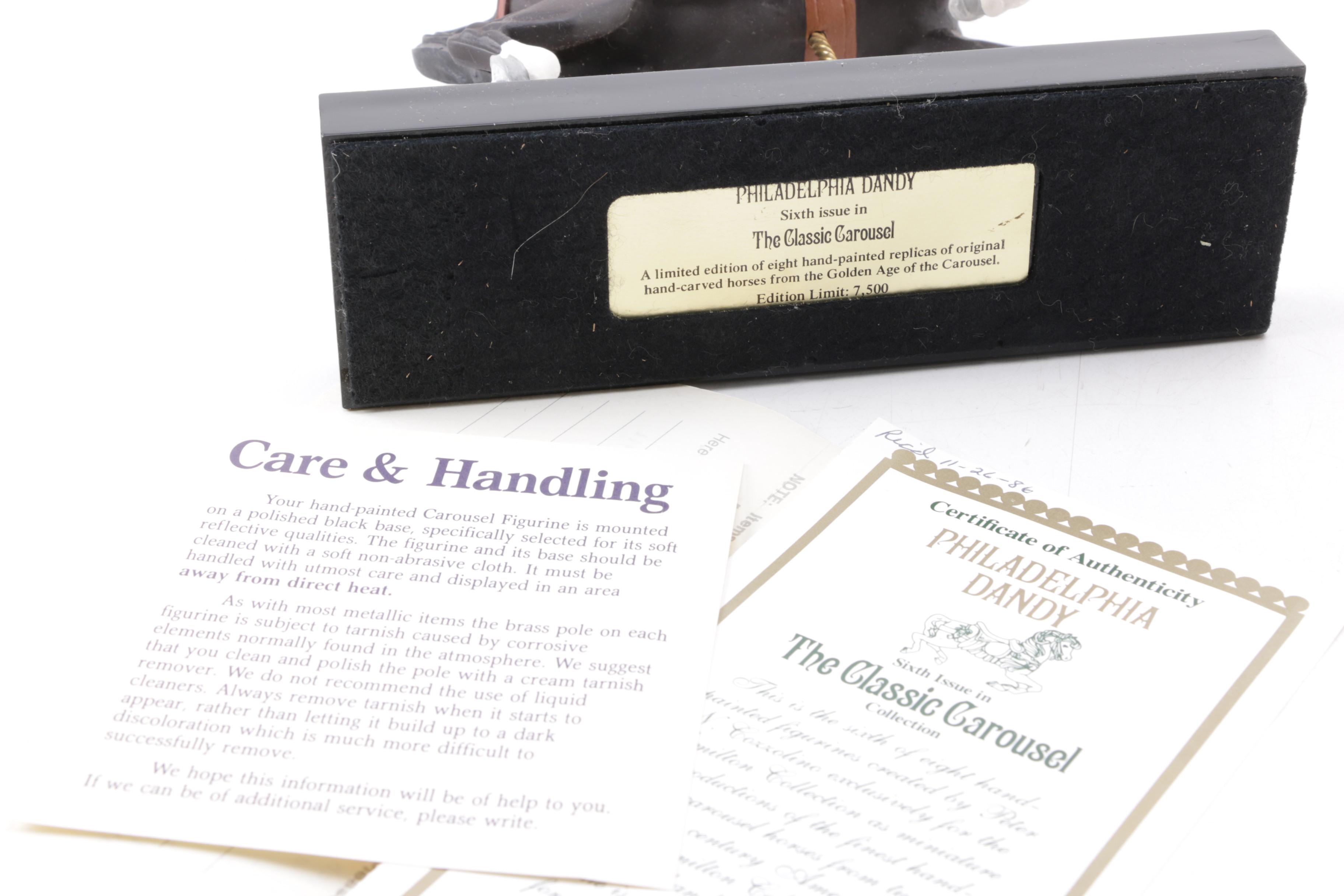 Collection of Classic Carousel Figurines from The Hamilton Collection