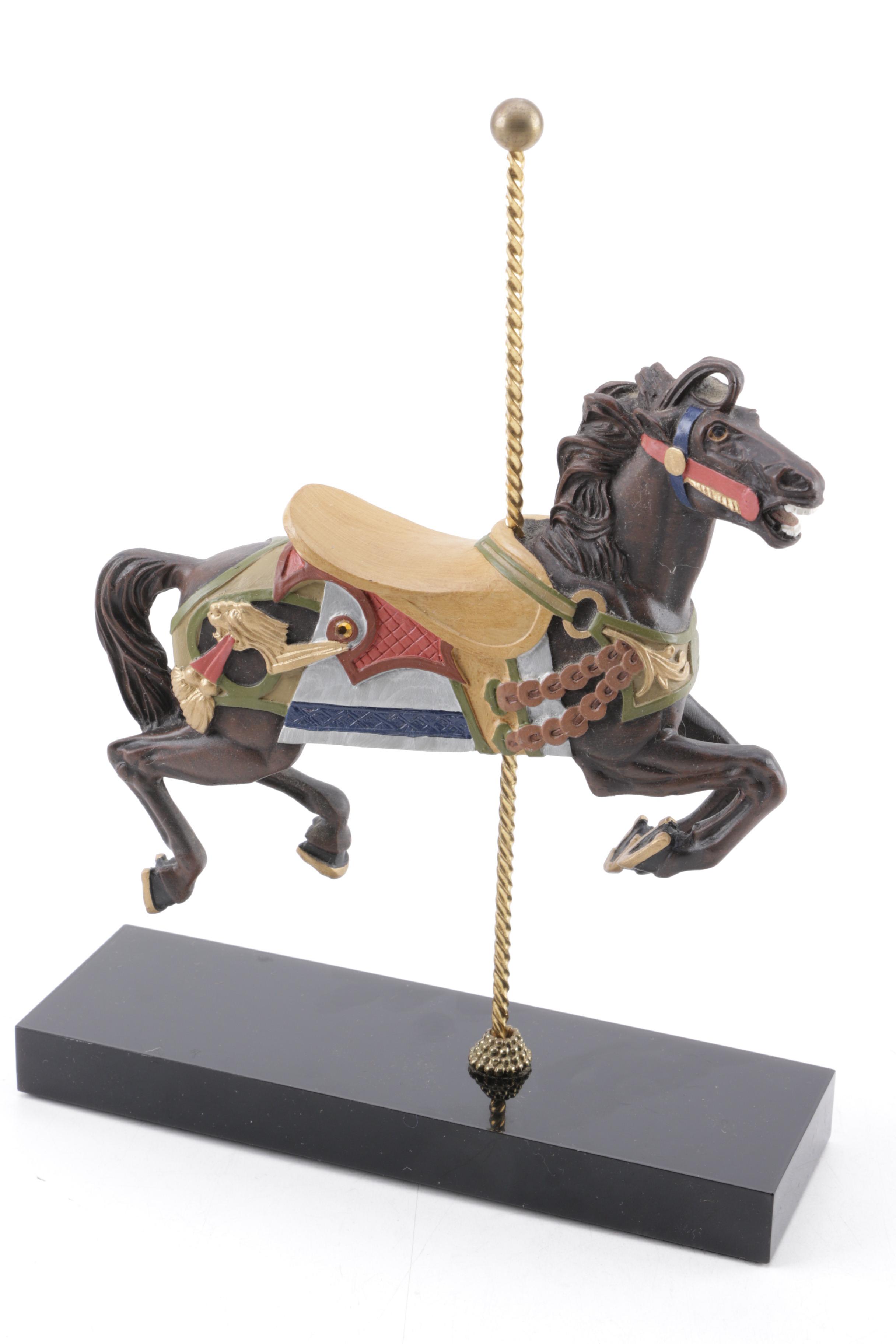 Collection of Classic Carousel Figurines from The Hamilton Collection