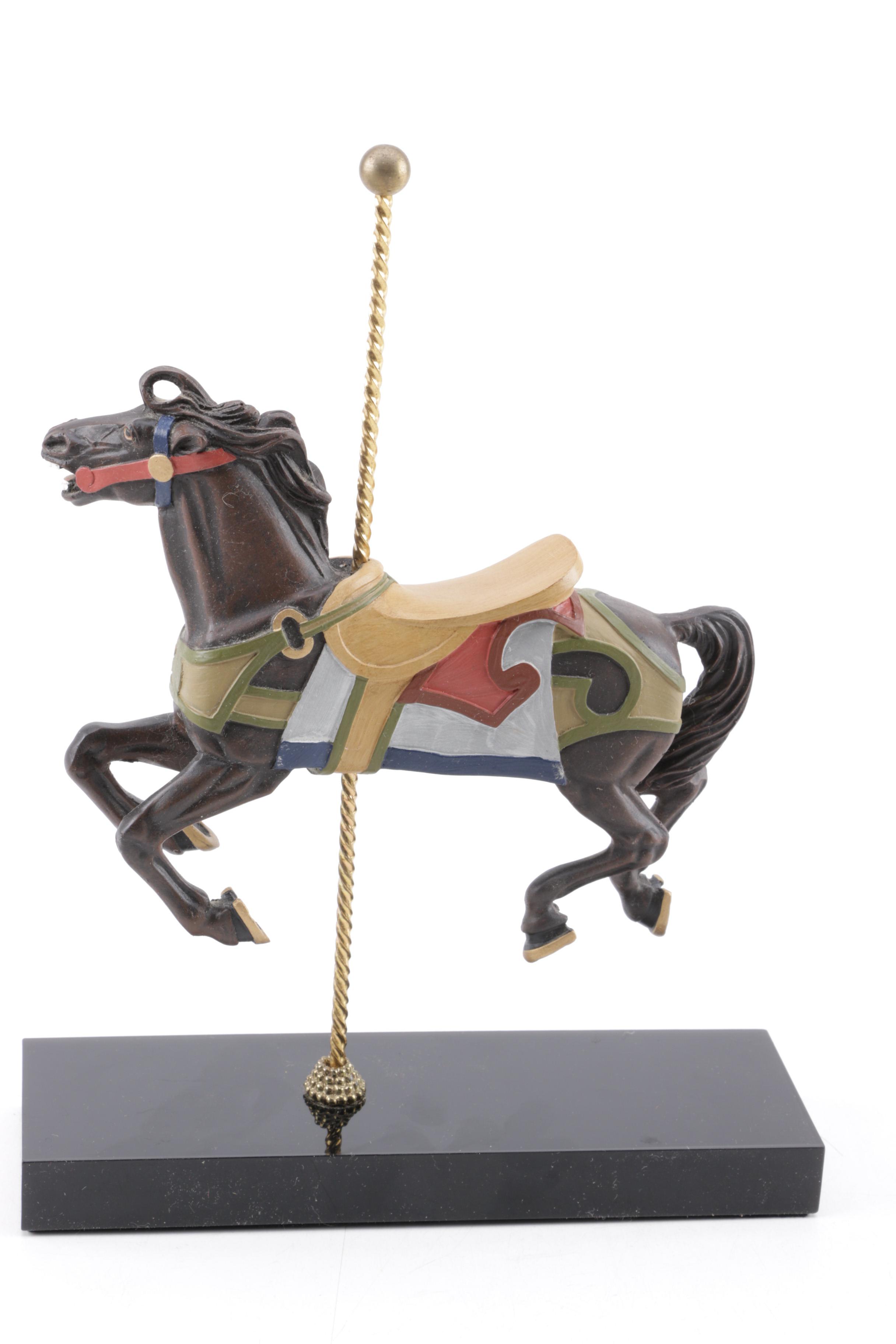 Collection of Classic Carousel Figurines from The Hamilton Collection
