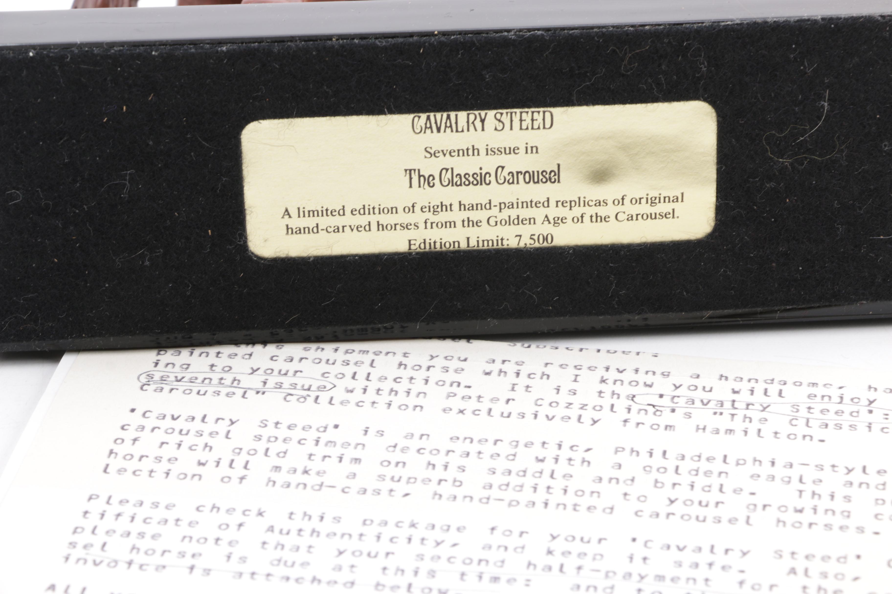 Collection of Classic Carousel Figurines from The Hamilton Collection