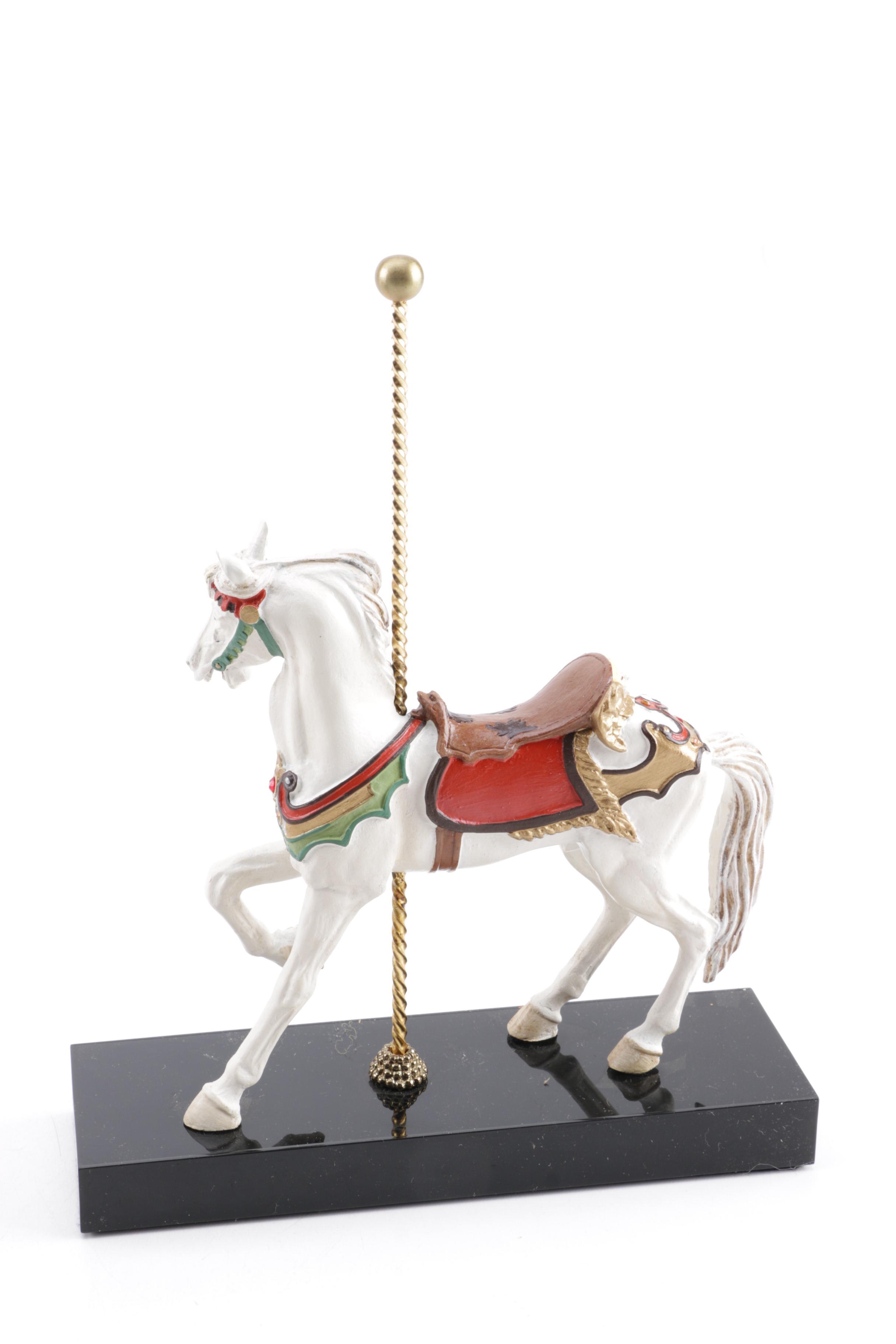 Collection of Classic Carousel Figurines from The Hamilton Collection