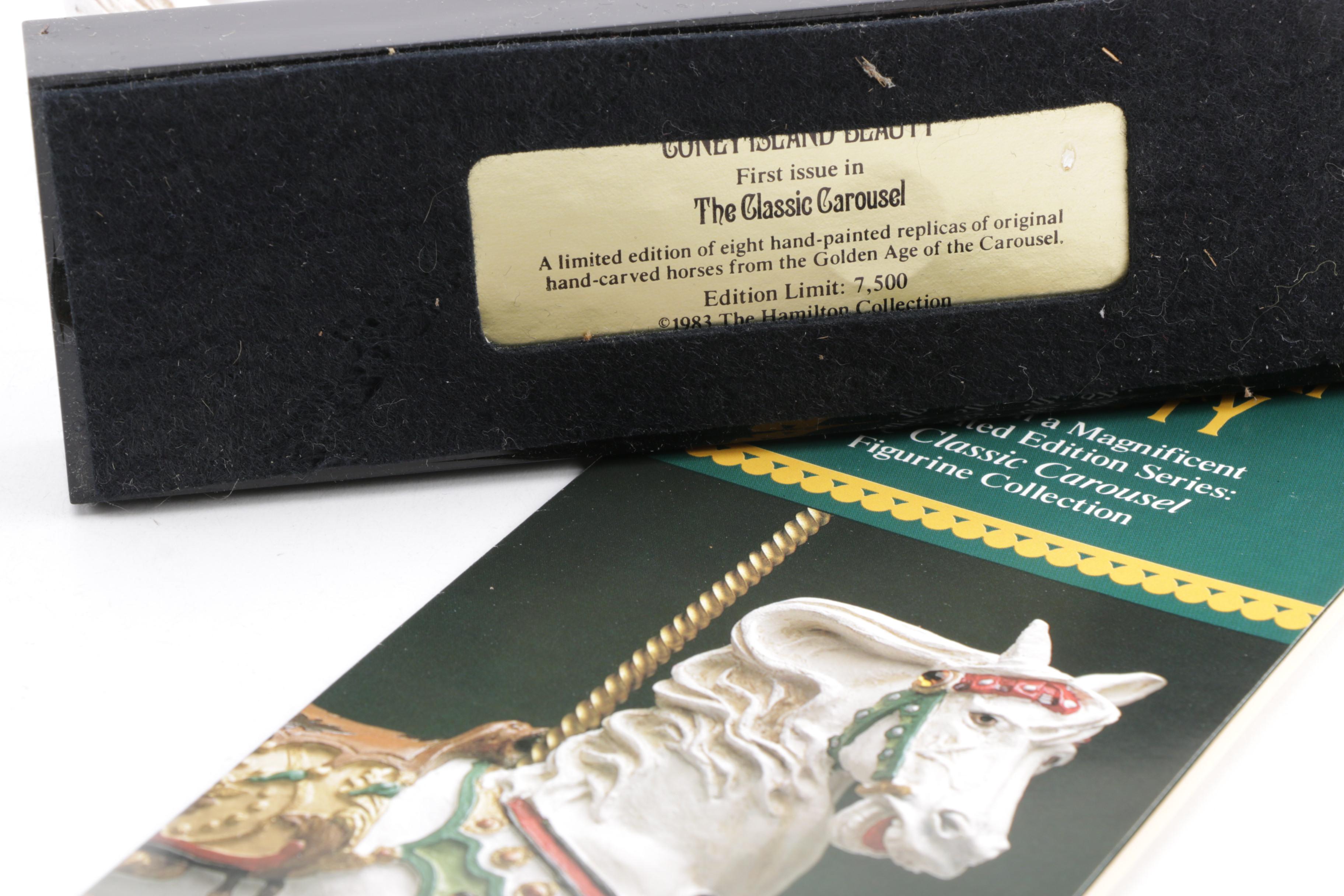 Collection of Classic Carousel Figurines from The Hamilton Collection