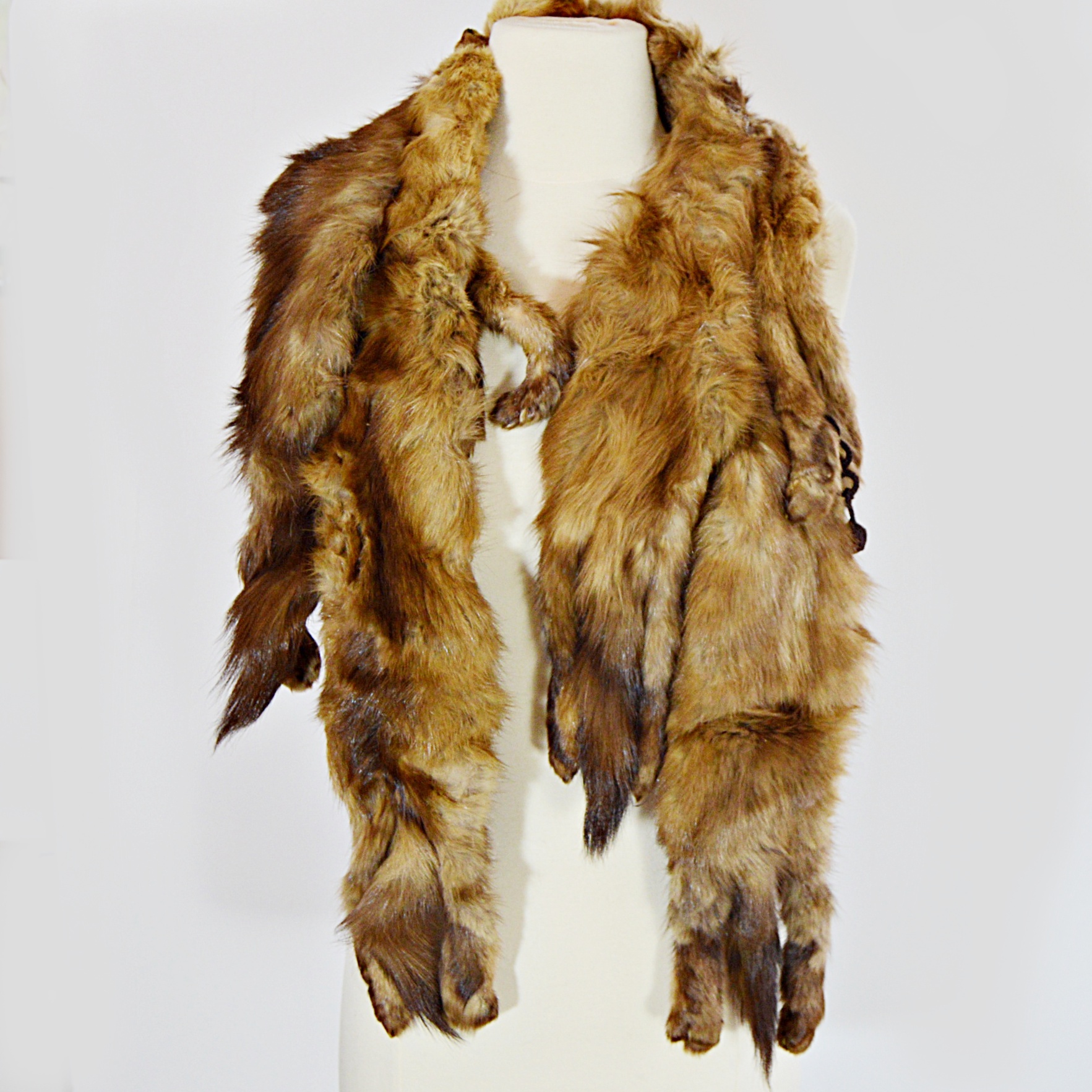 Vintage Thorpe Furs Fox Pelt Stole