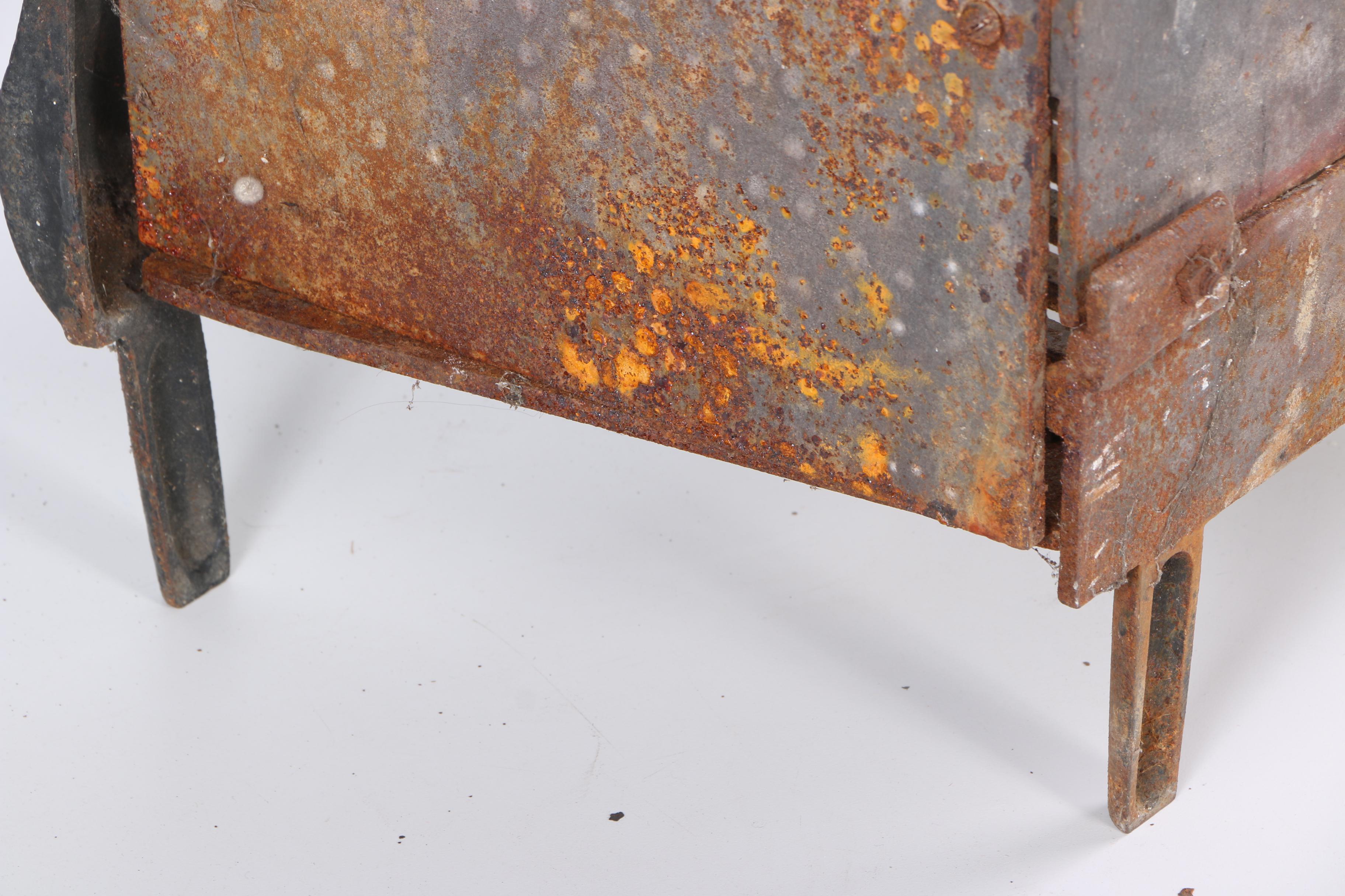 Vintage Cast Iron Hearth Grate