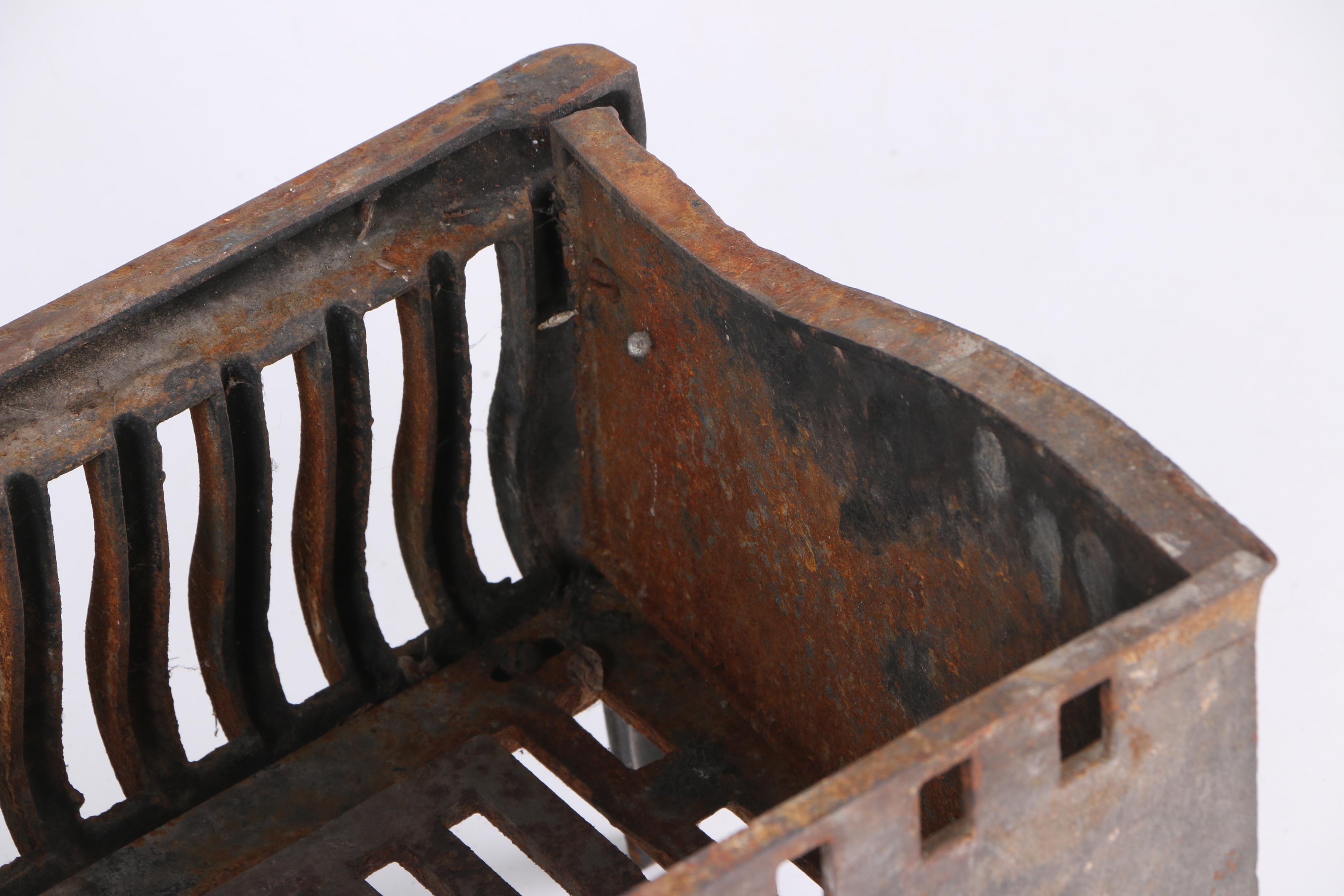 Vintage Cast Iron Hearth Grate