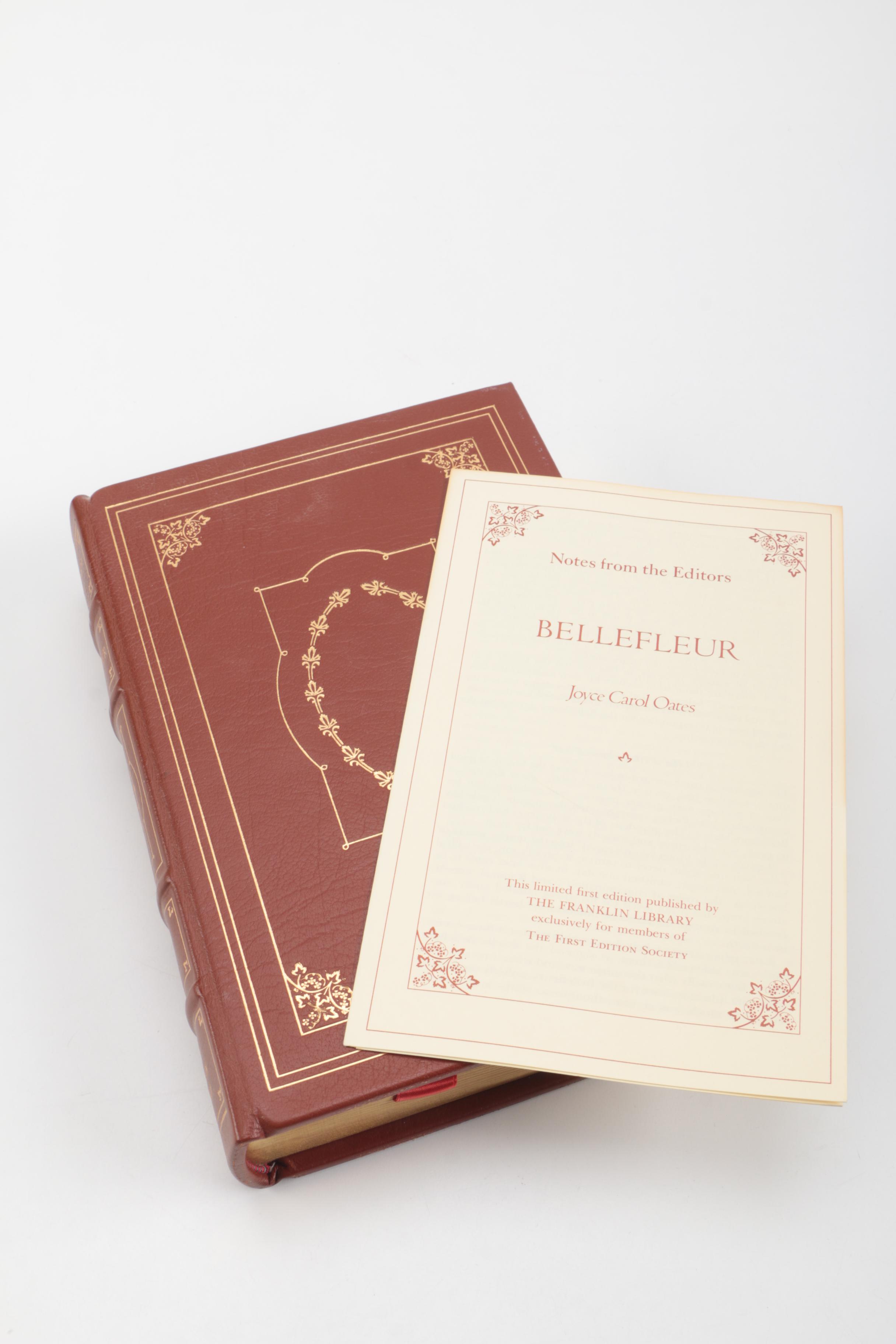 Franklin Library First Editions Including Joyce Carol Oates