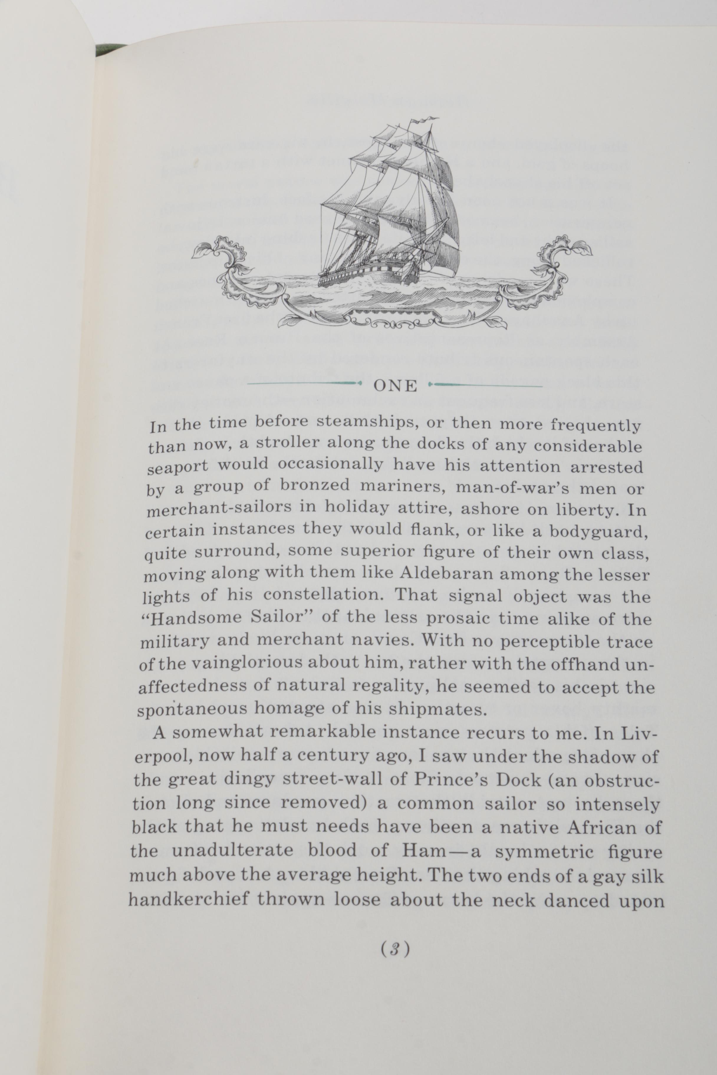 Franklin Library Limited Edition Herman Melville Including "Moby-Dick"