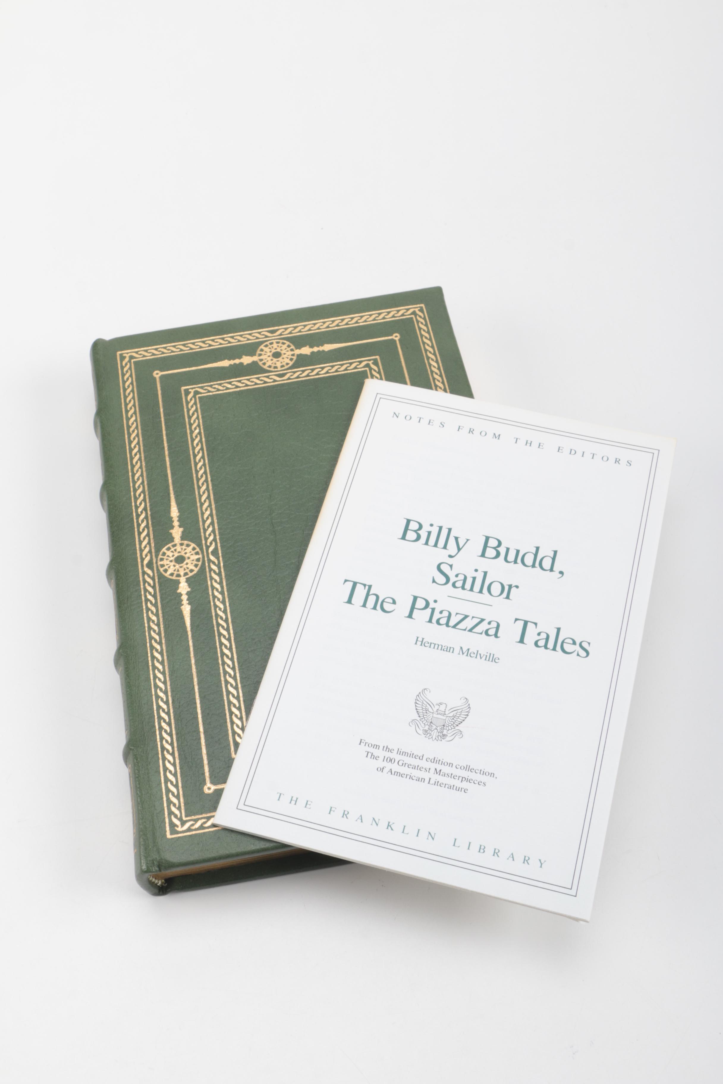 Franklin Library Limited Edition Herman Melville Including "Moby-Dick"