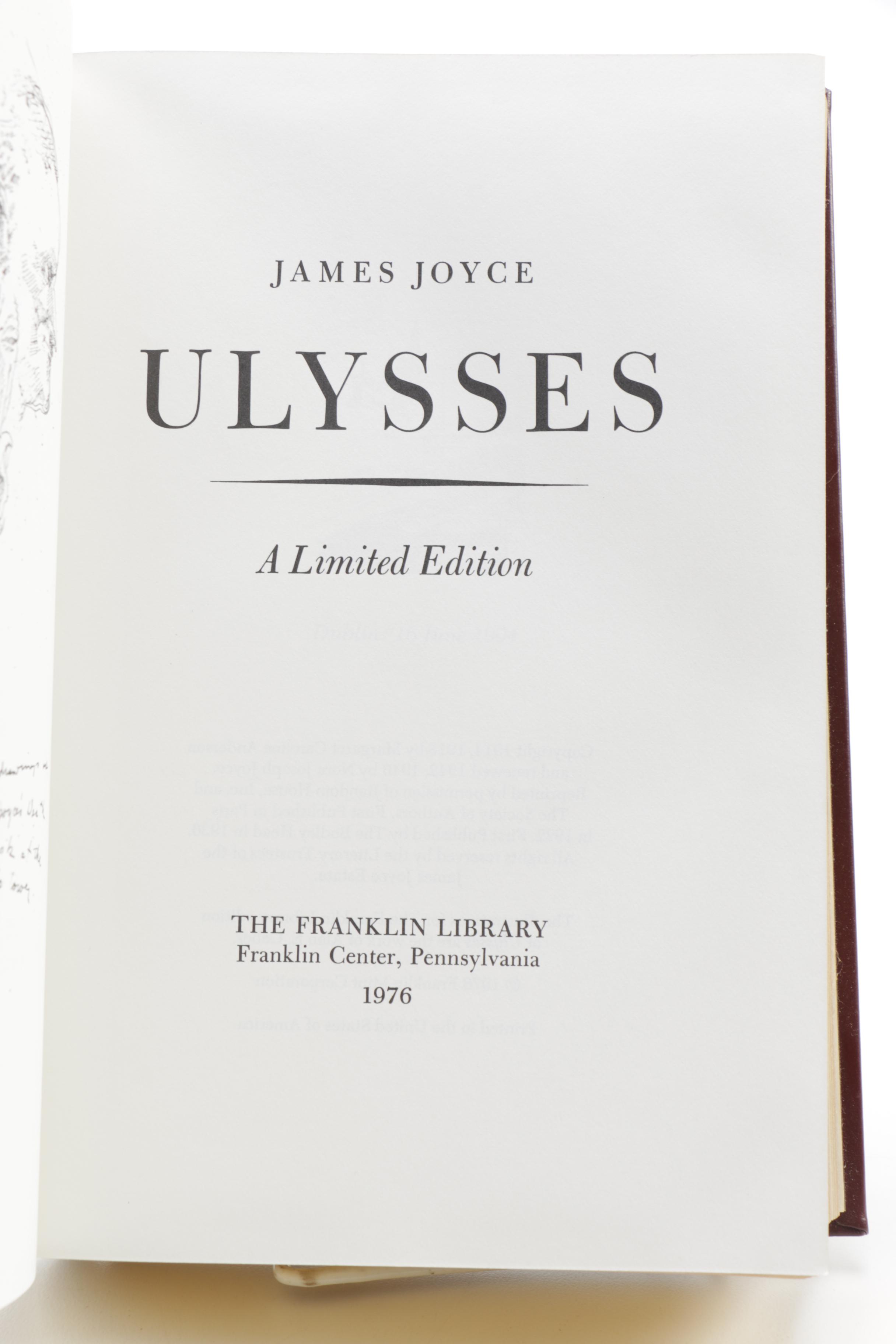 Franklin Library Edition Novels