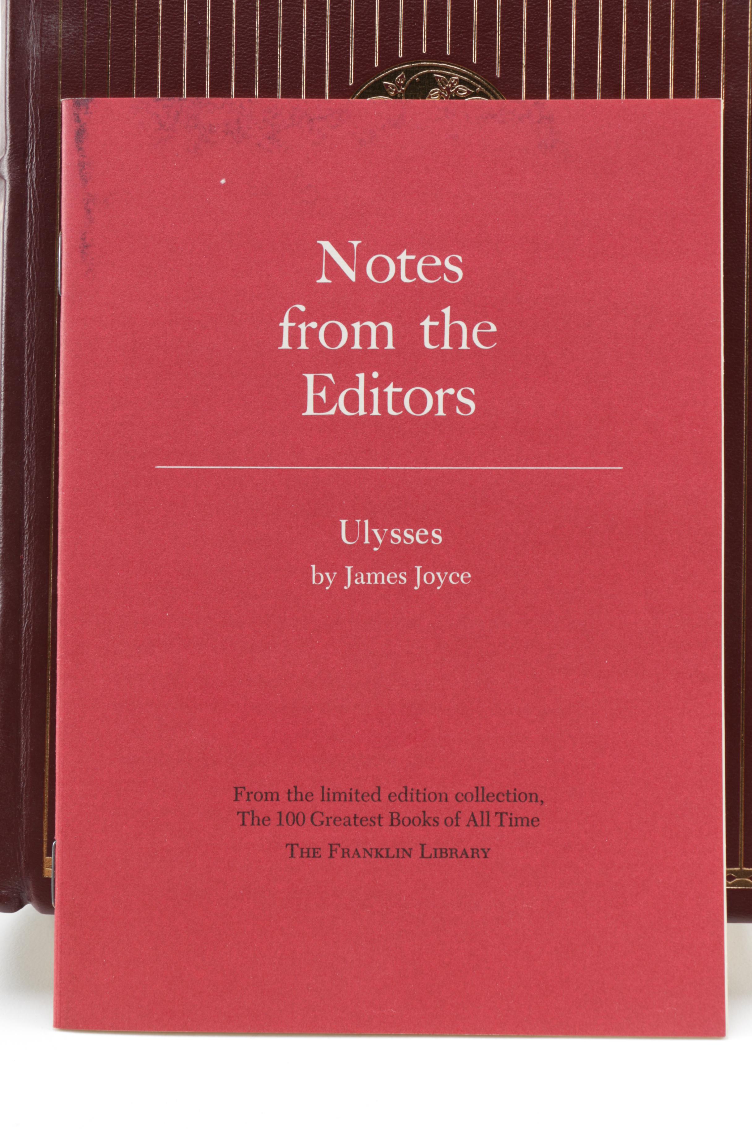 Franklin Library Edition Novels