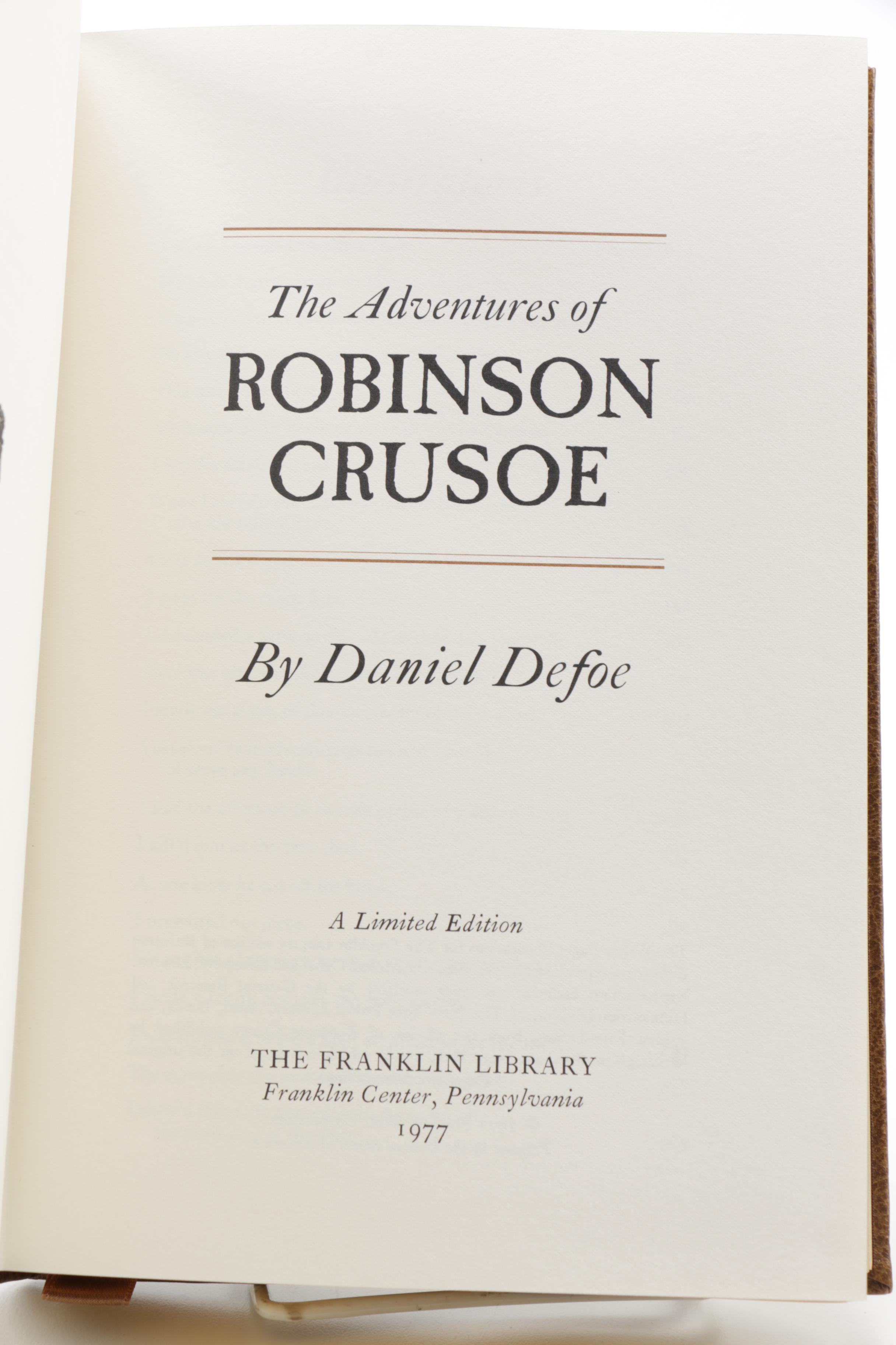 Franklin Library Edition Novels