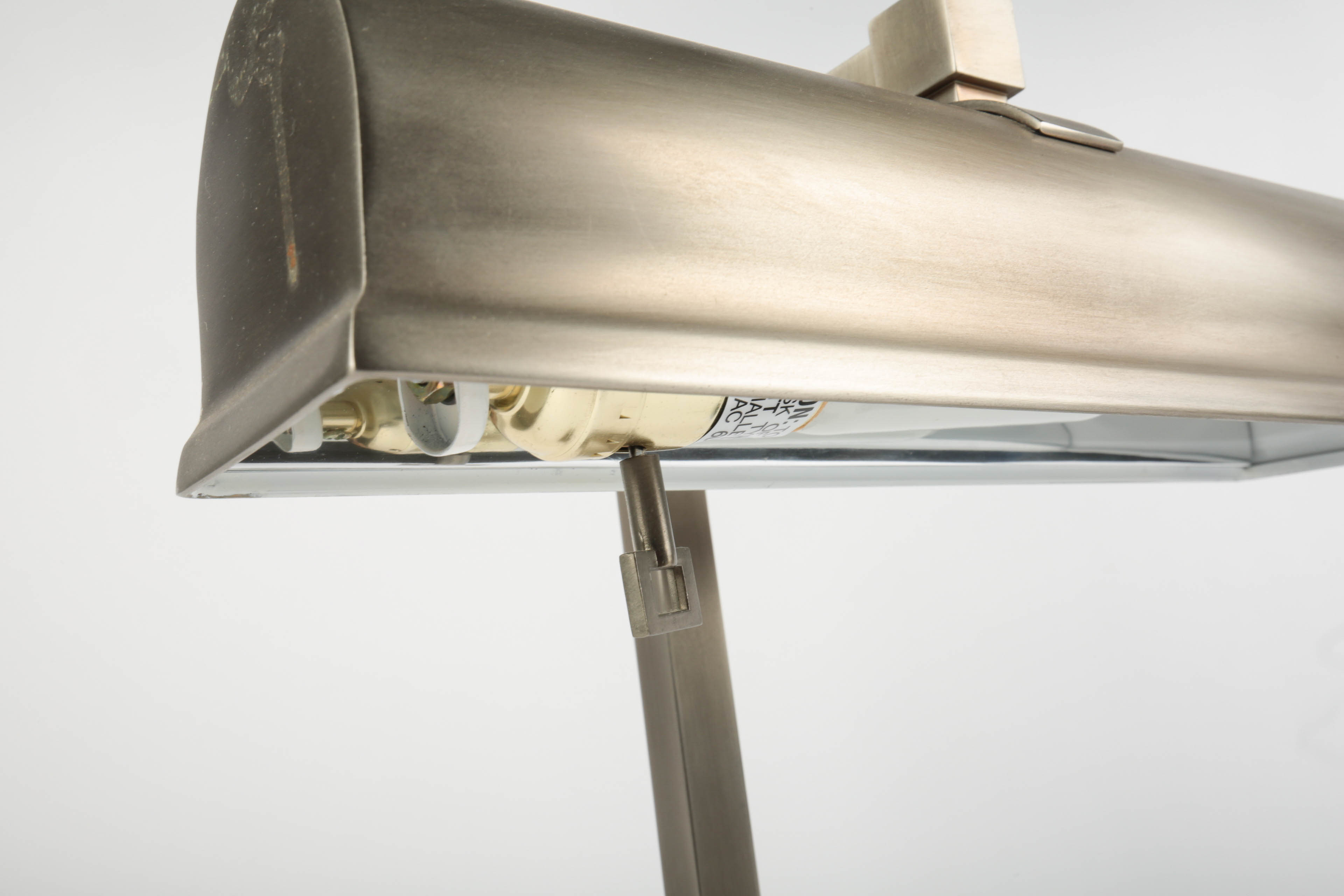 Pottery Barn Office Clock and Metal Desk Lamps