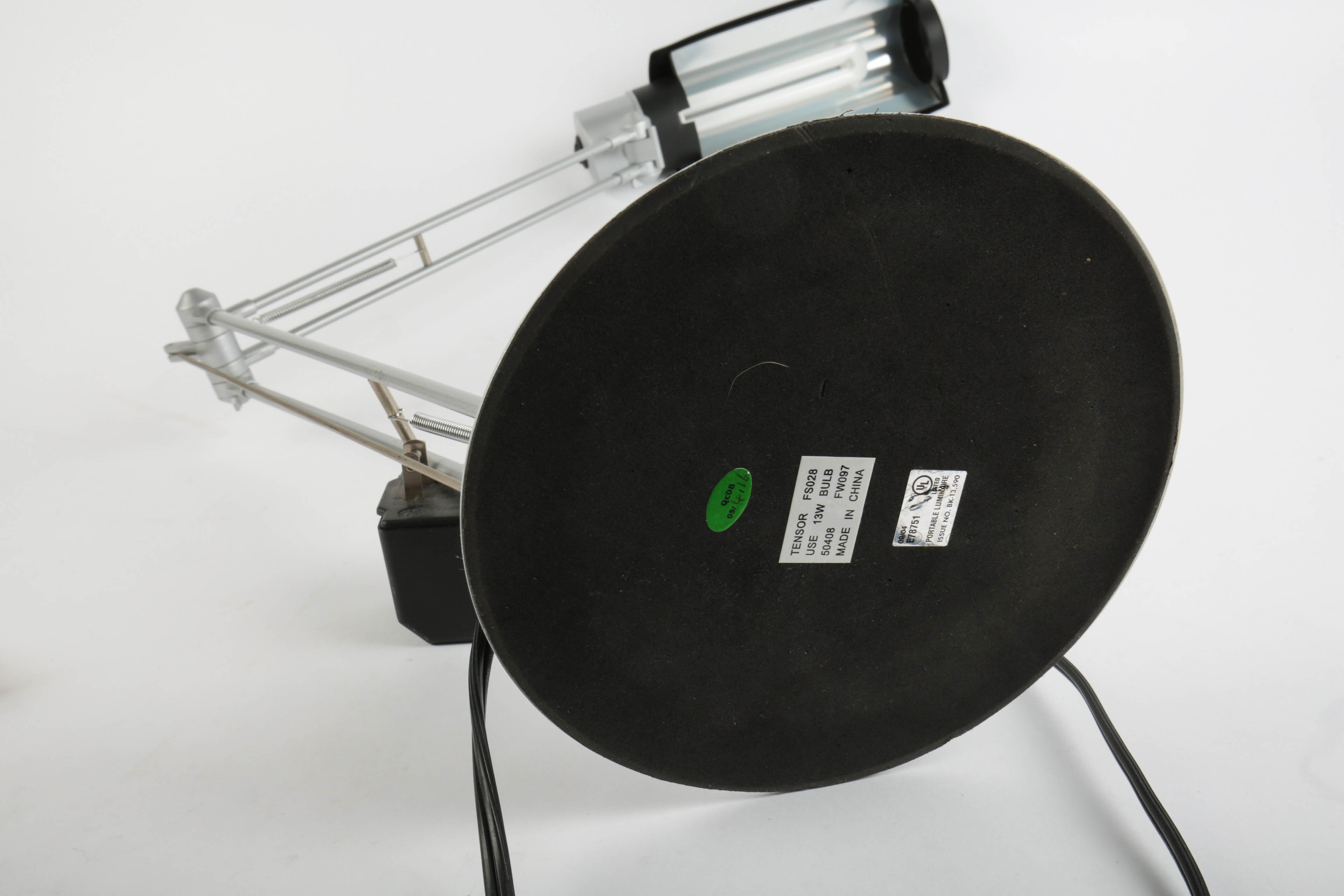 Pottery Barn Office Clock and Metal Desk Lamps