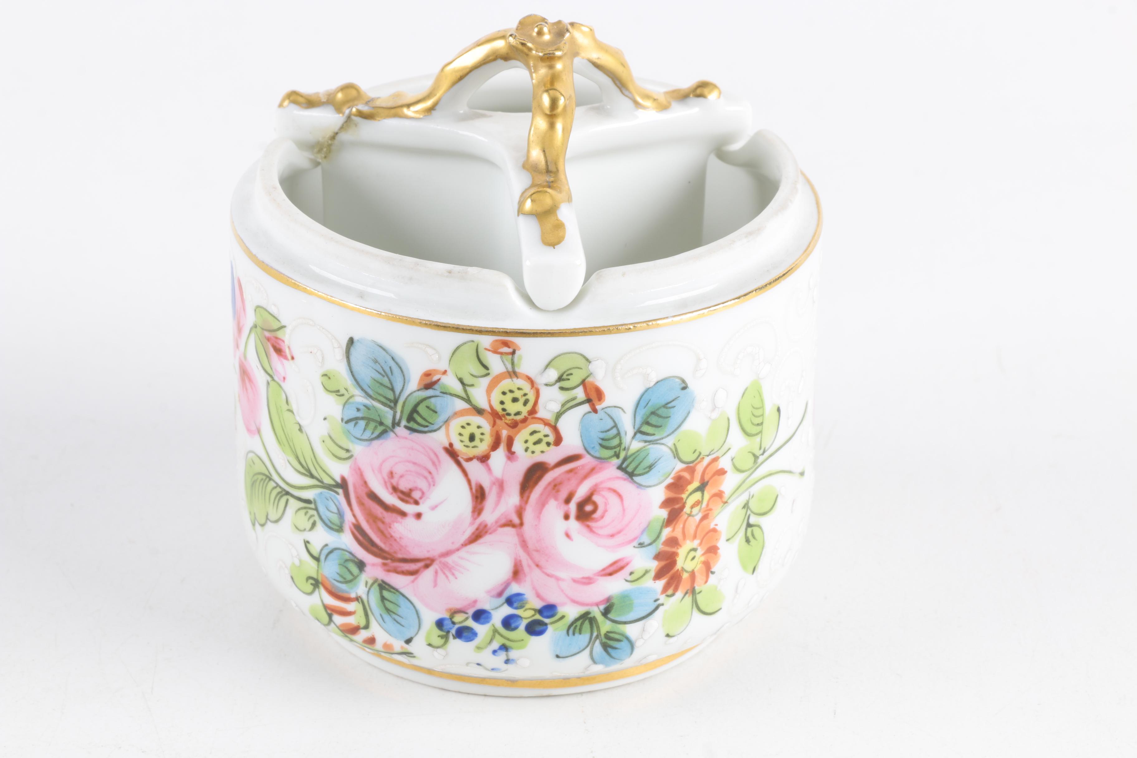 Assortment of Porcelain Vanity Décor