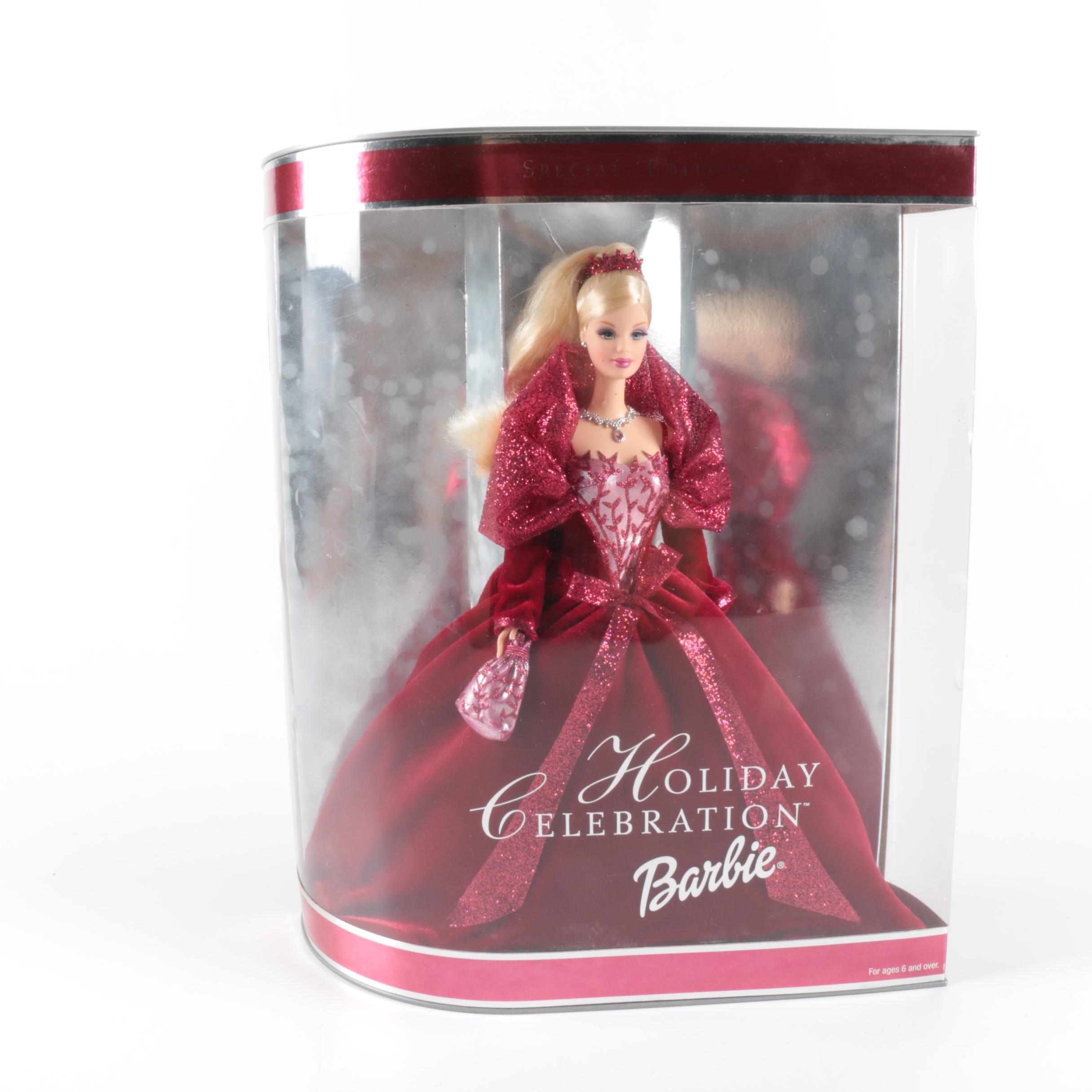 2000s Special Edition Holiday Barbies