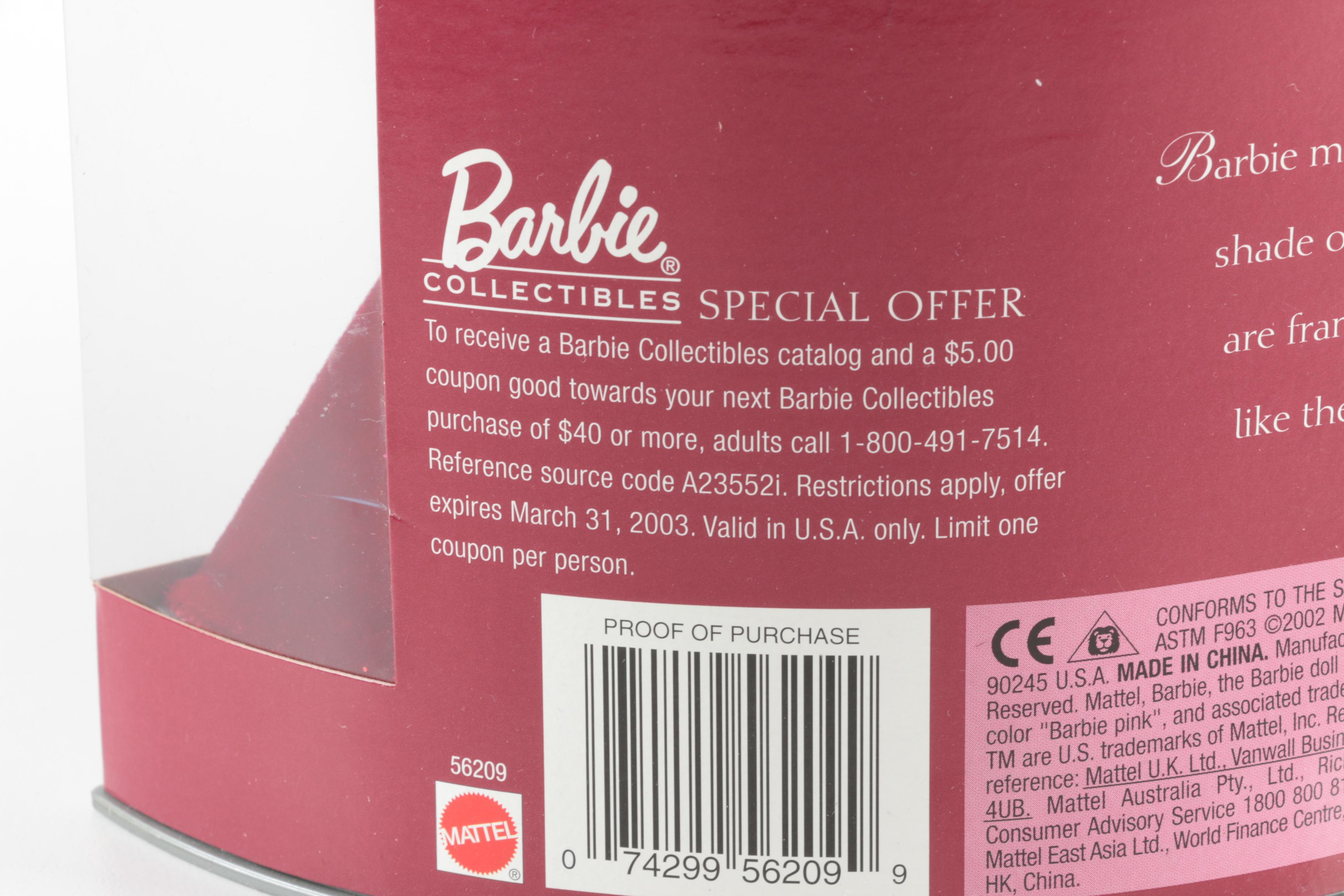 2000s Special Edition Holiday Barbies