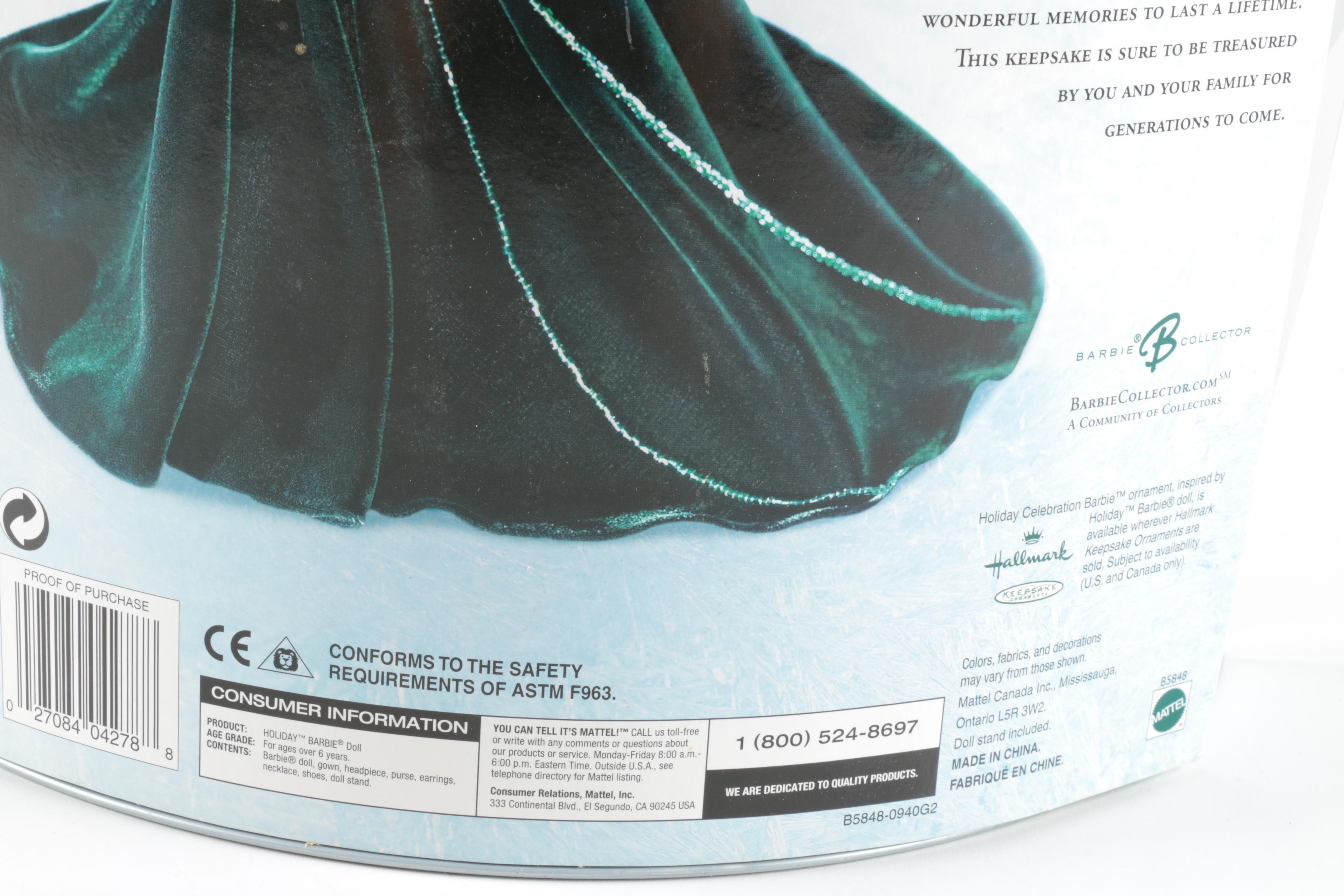 2000s Special Edition Holiday Barbies