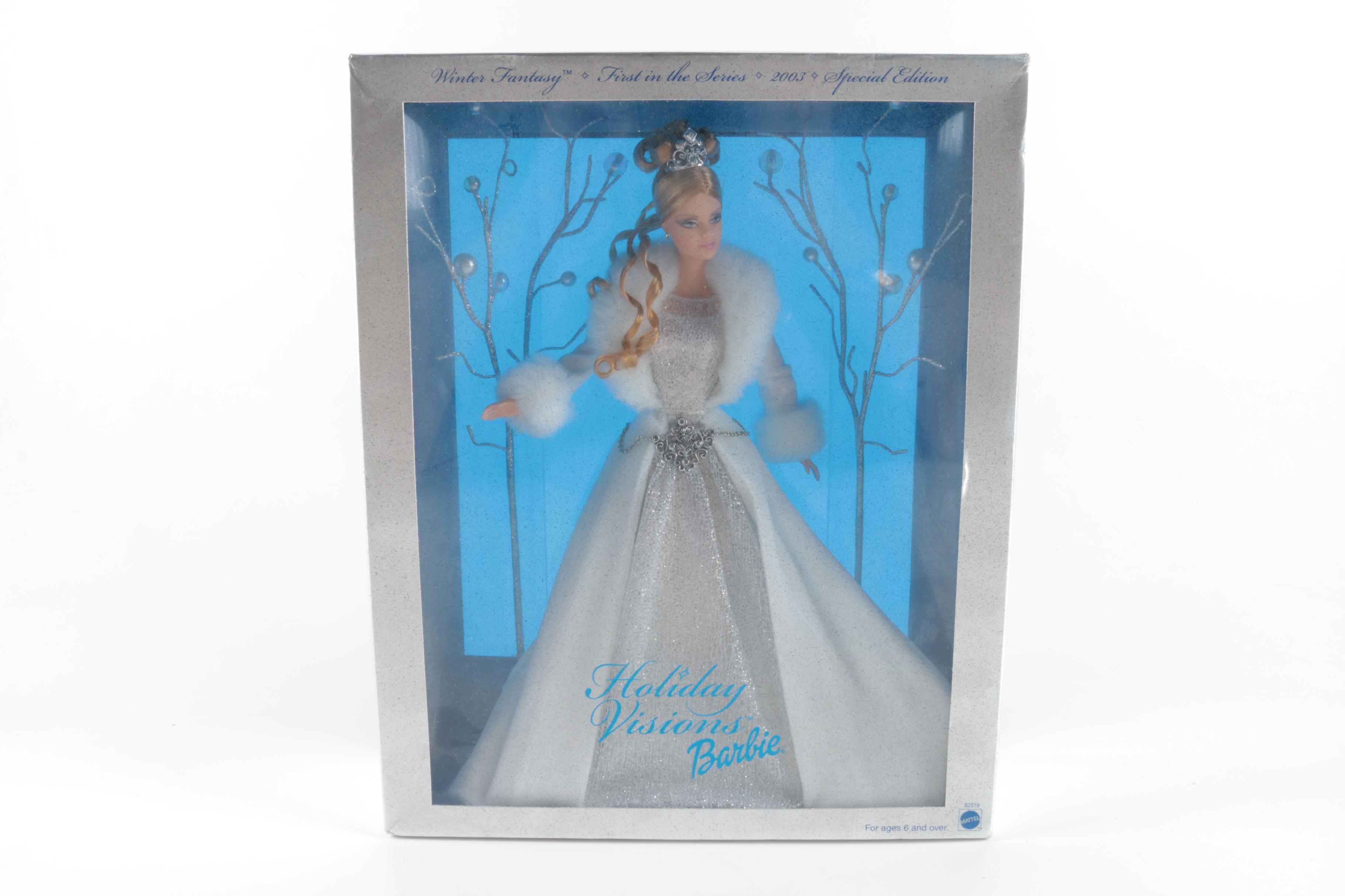 2000s Special Edition Holiday Barbies