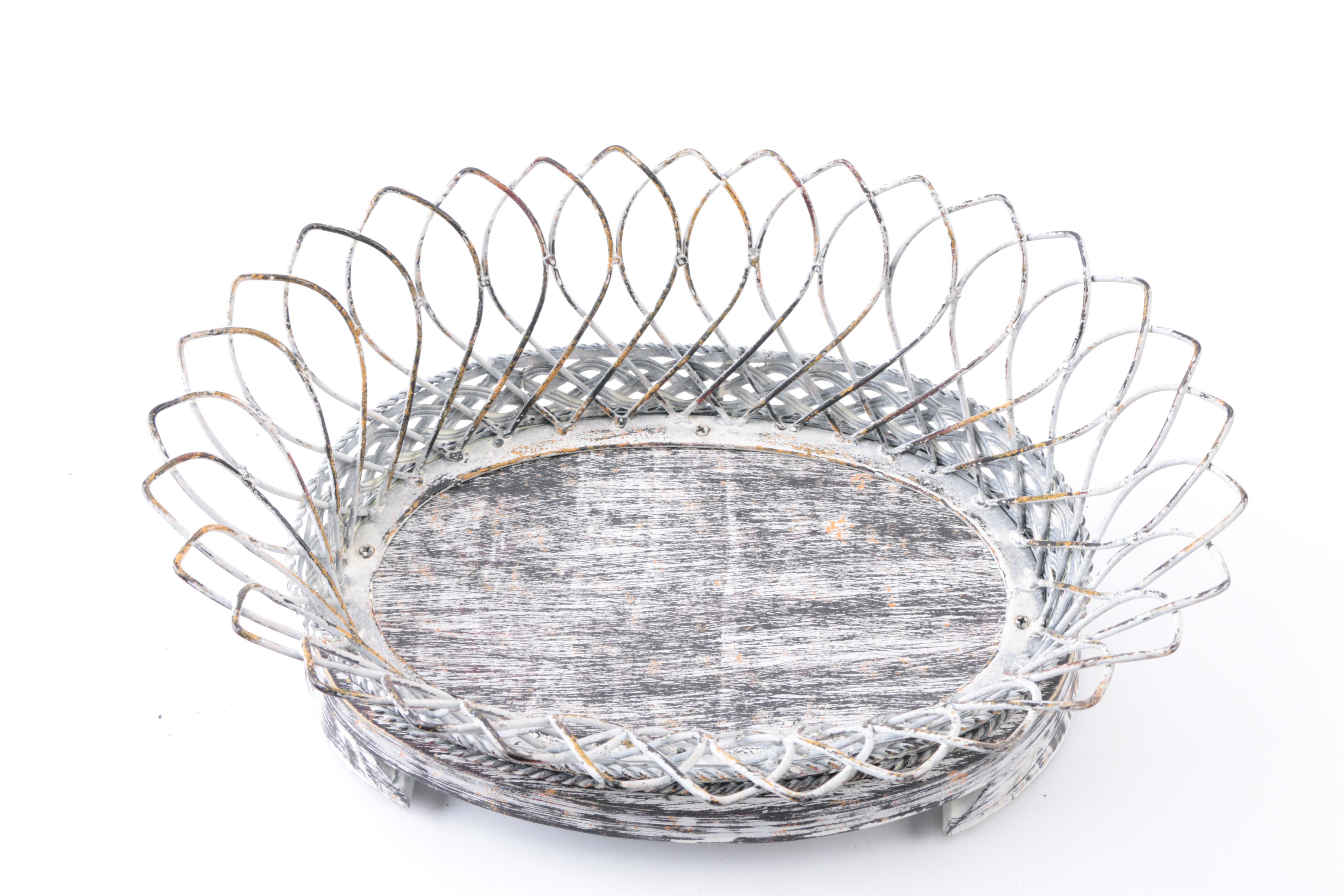 Painted Wooden Decor Items