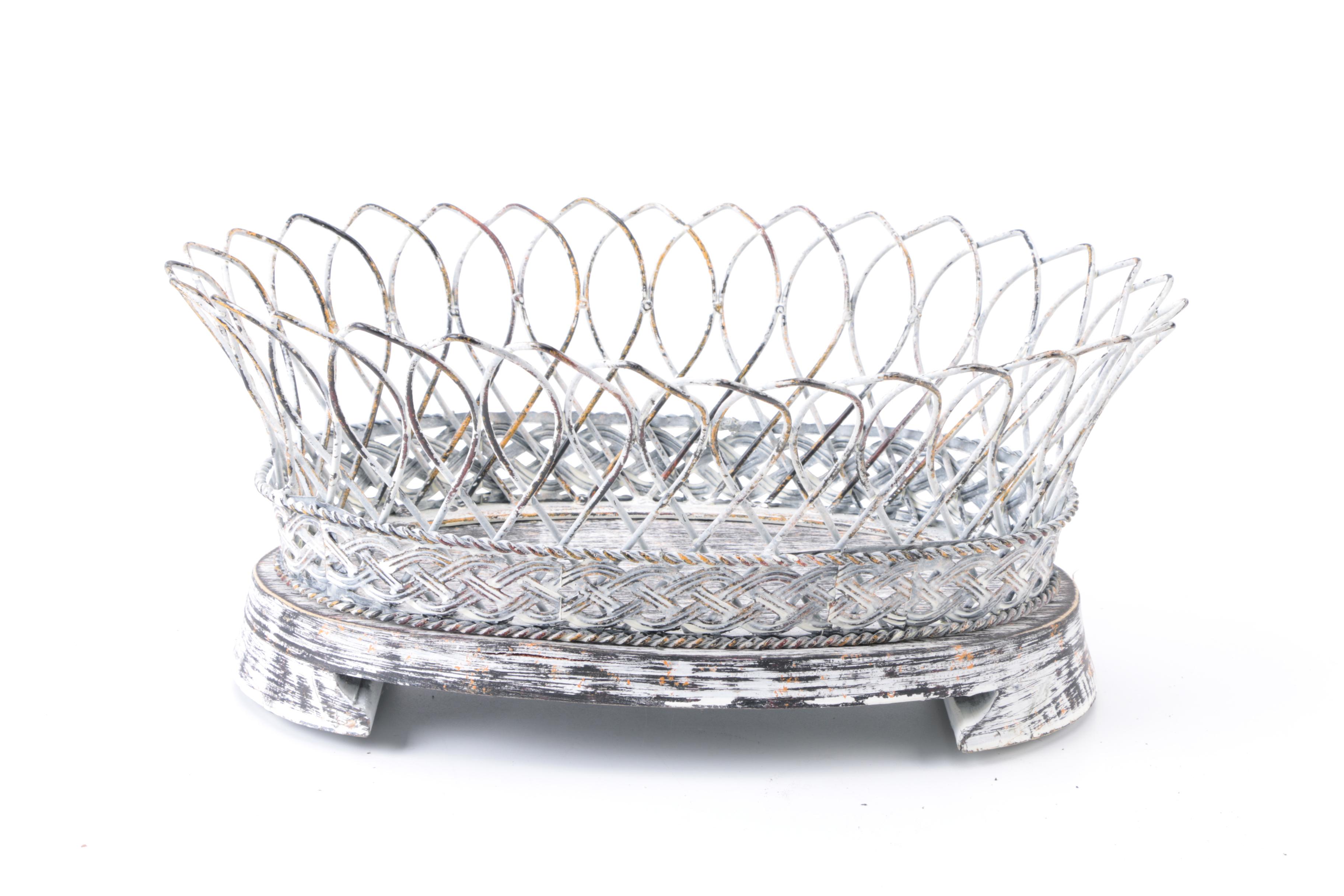 Painted Wooden Decor Items