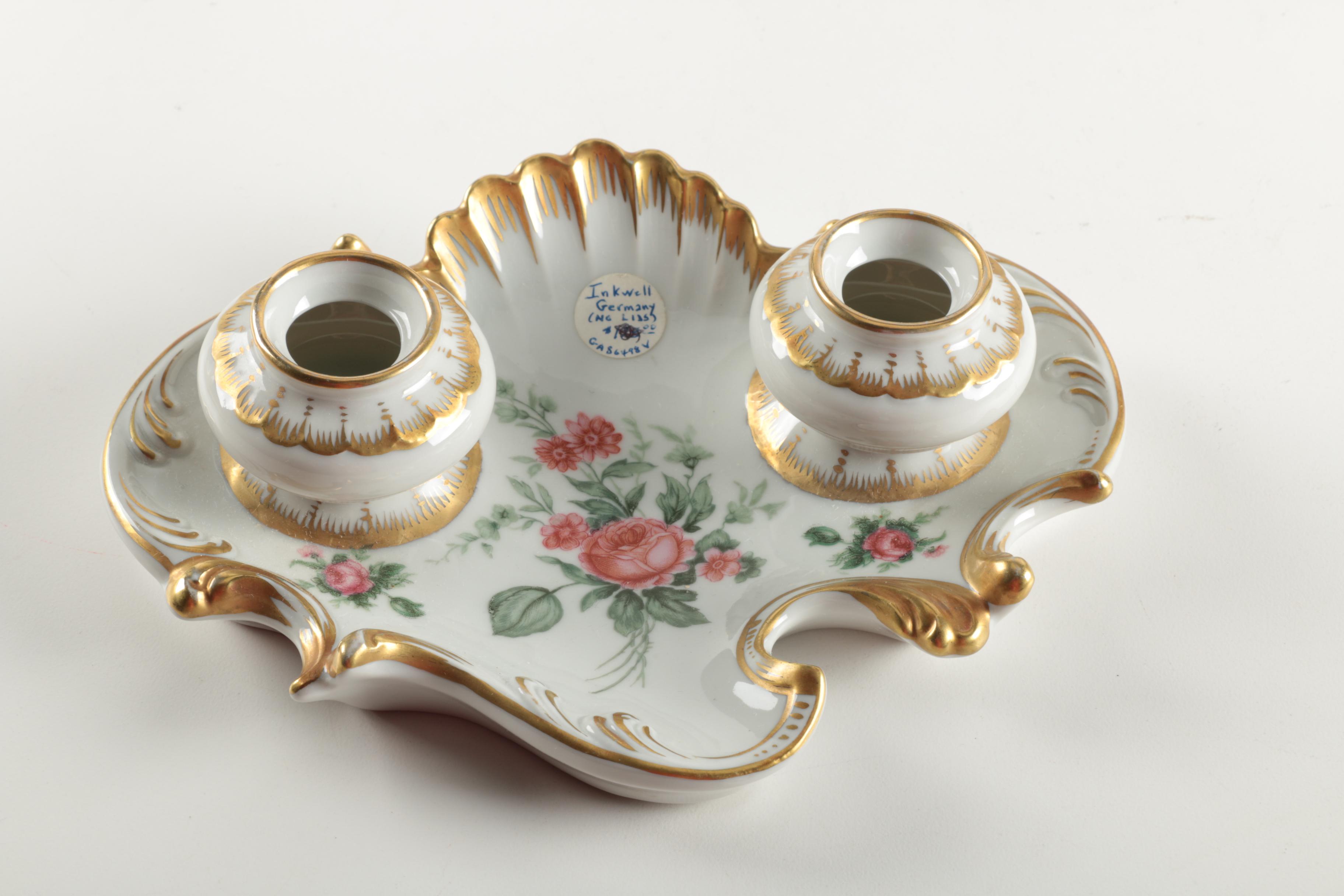 Assortment Antique and Vintage Porcelain