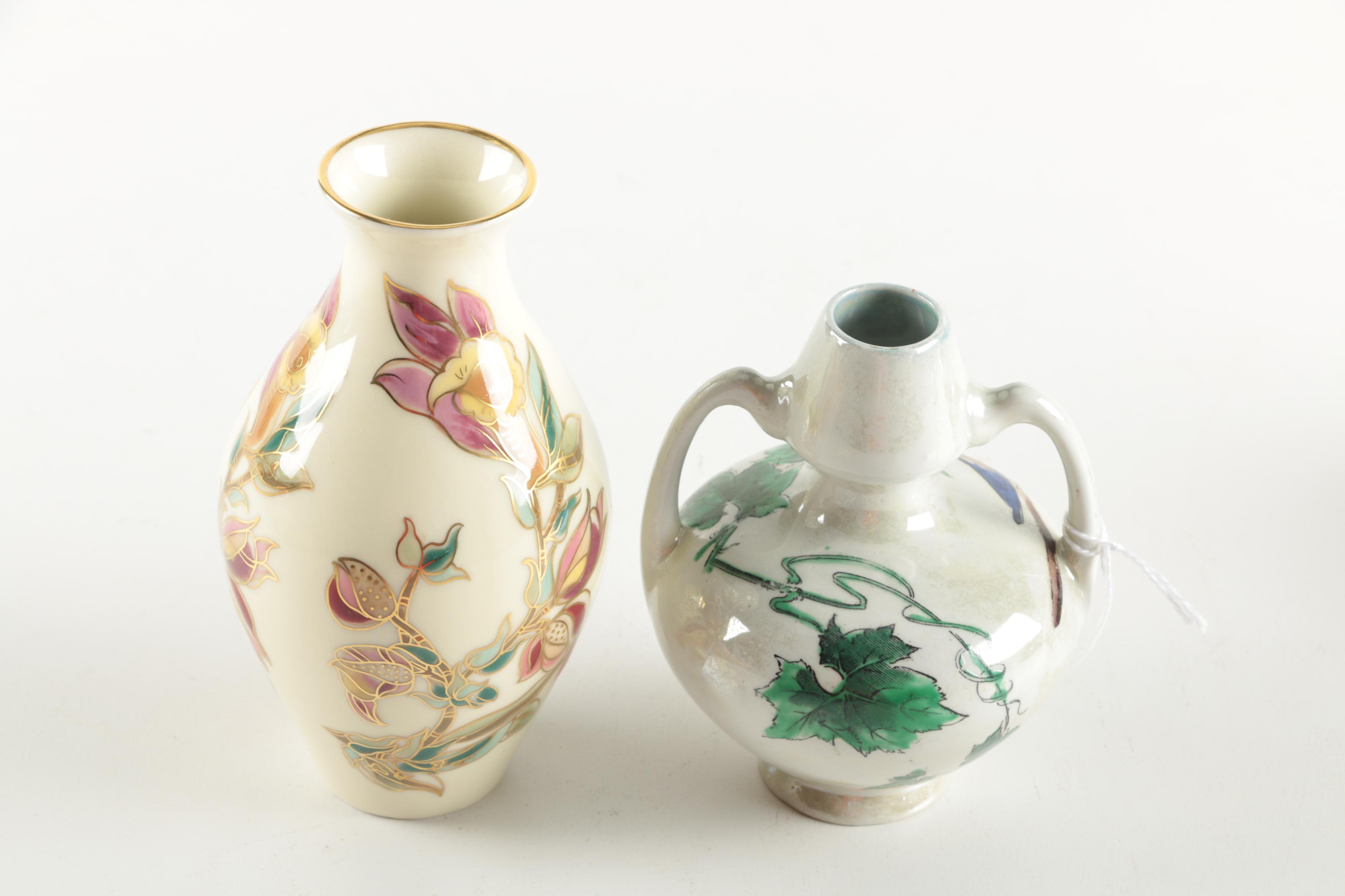 Assortment Antique and Vintage Porcelain