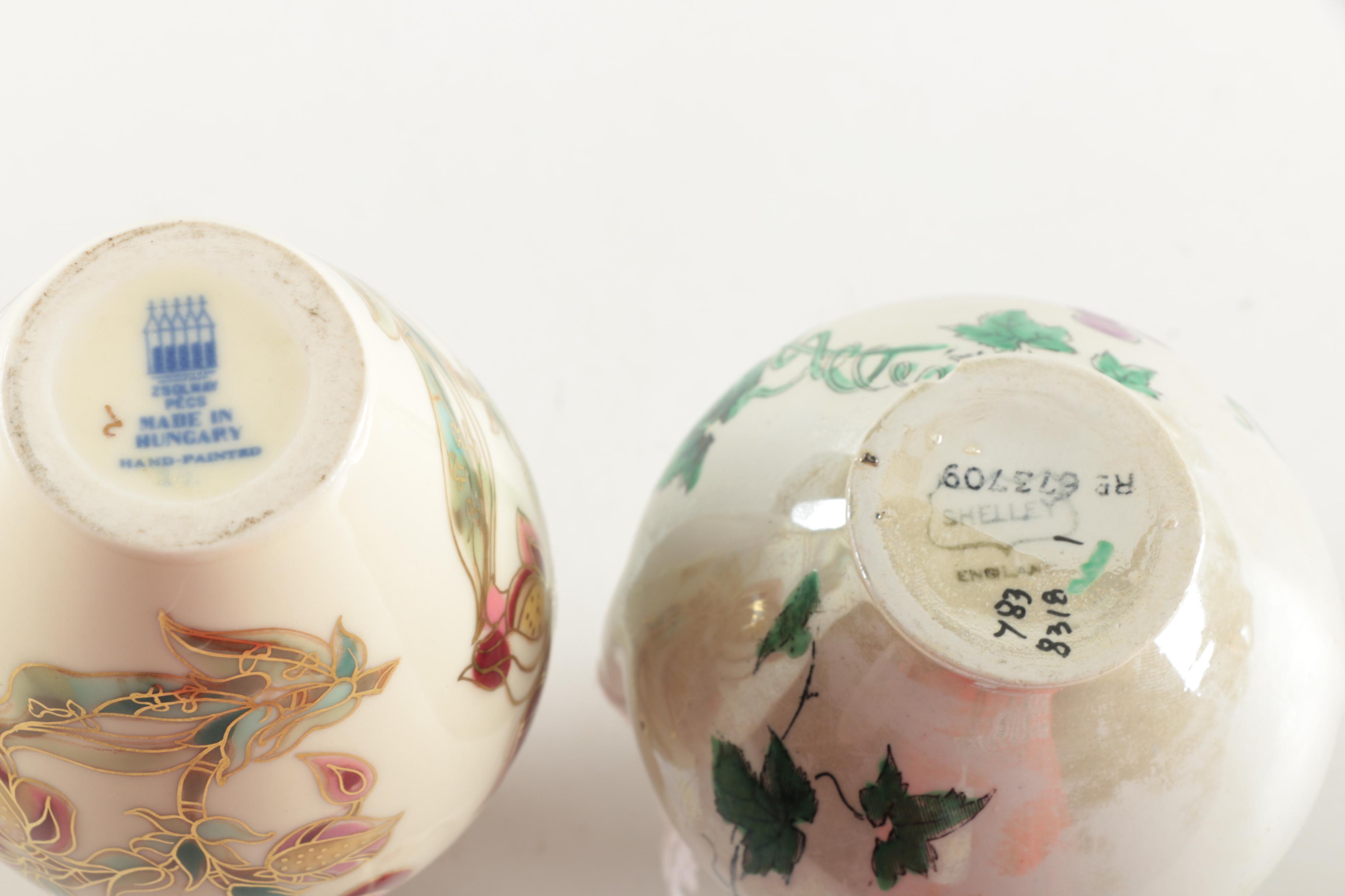 Assortment Antique and Vintage Porcelain