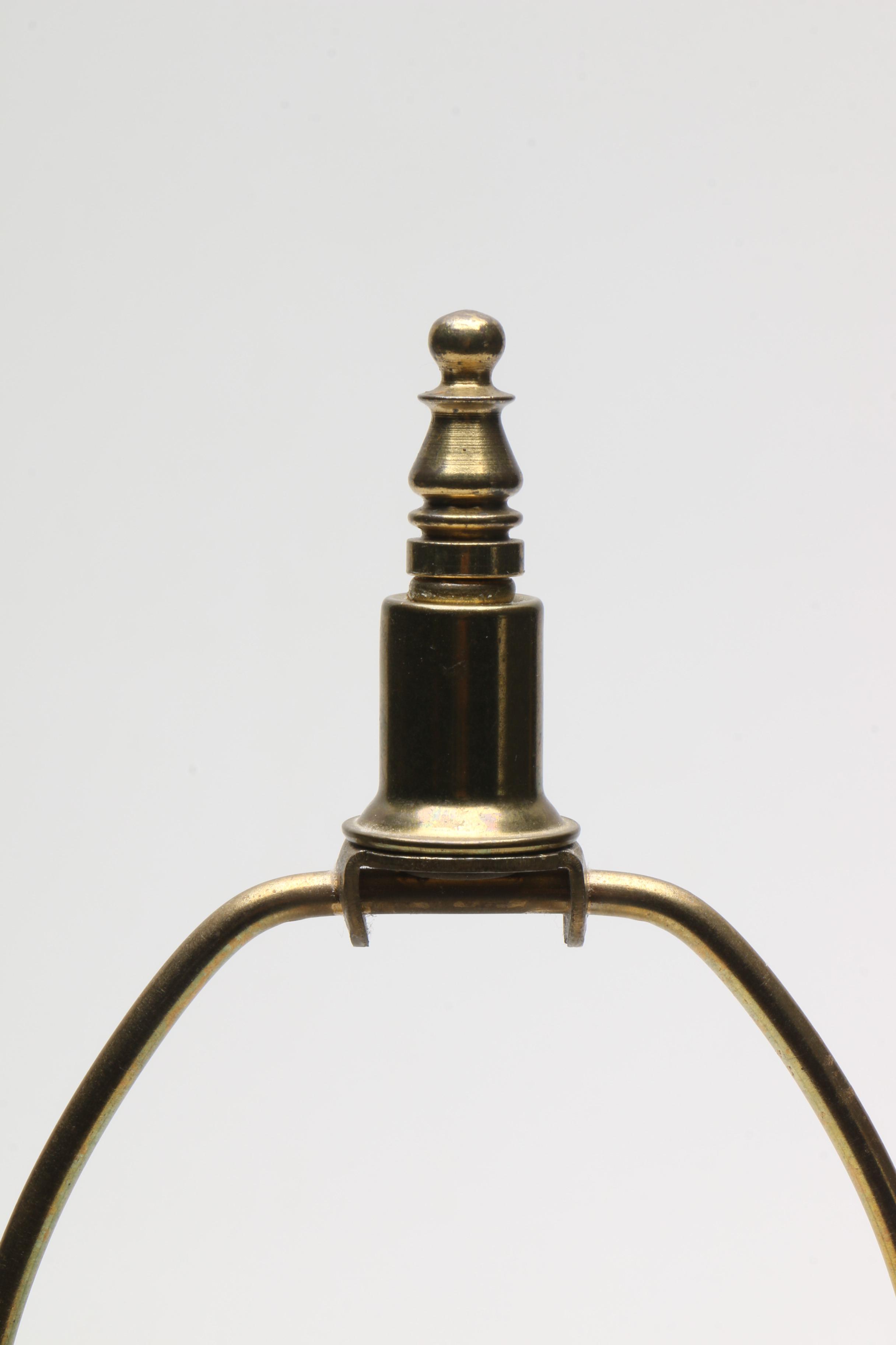 Antique Coin Dot Multicolored Glass Table Lamp