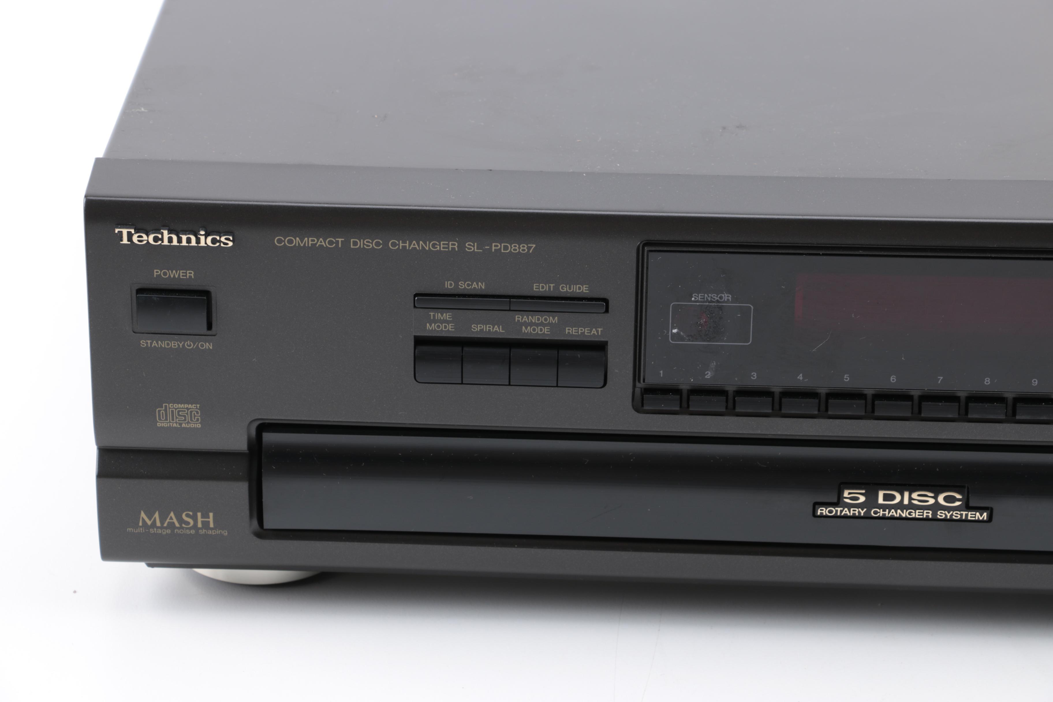 Denon AV Stereo Receiver and Technics 5-Disc CD Changer