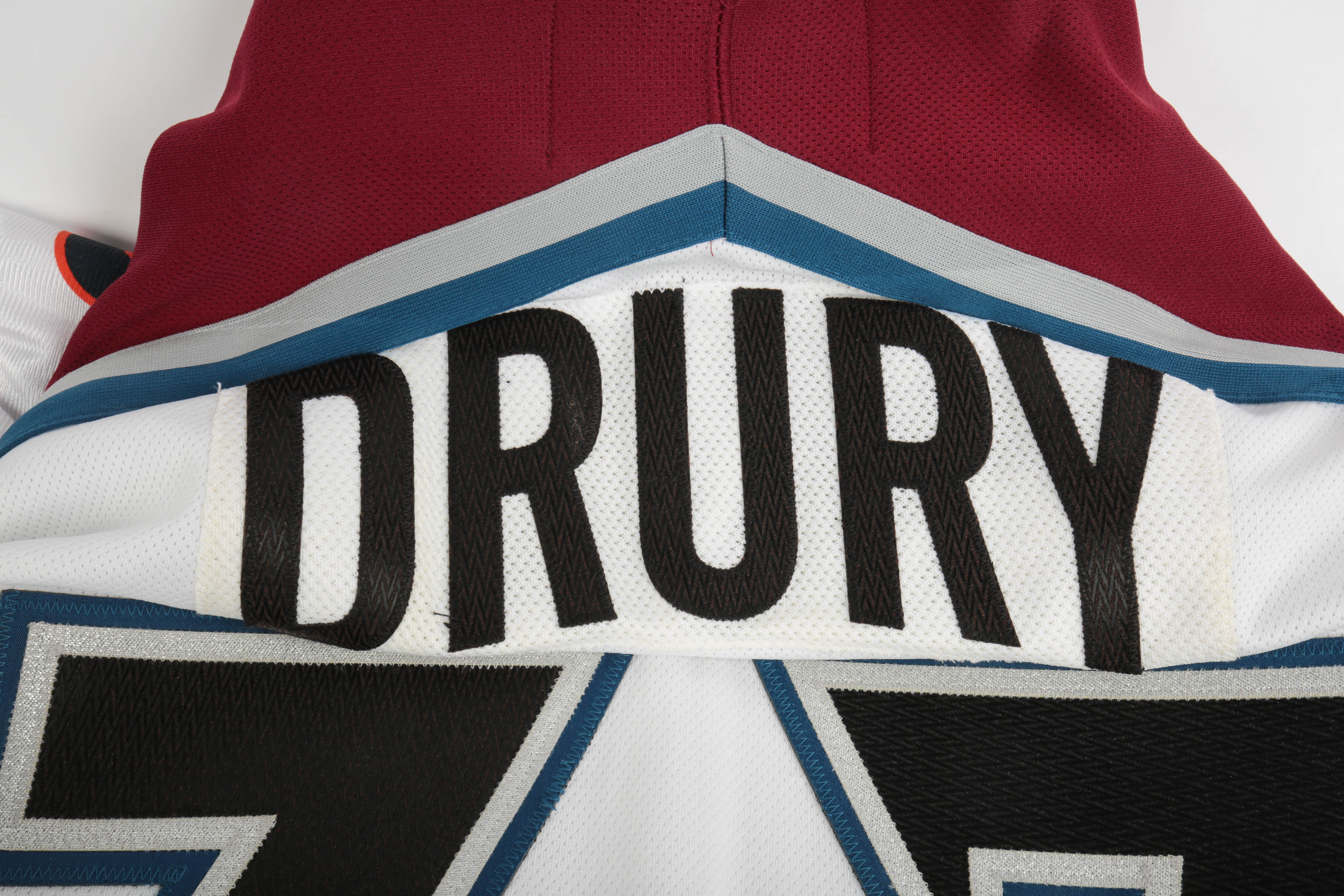 Chris Drury Colorado Avalanche Jersey and Ed McCaffrey Denver Broncos Jersey