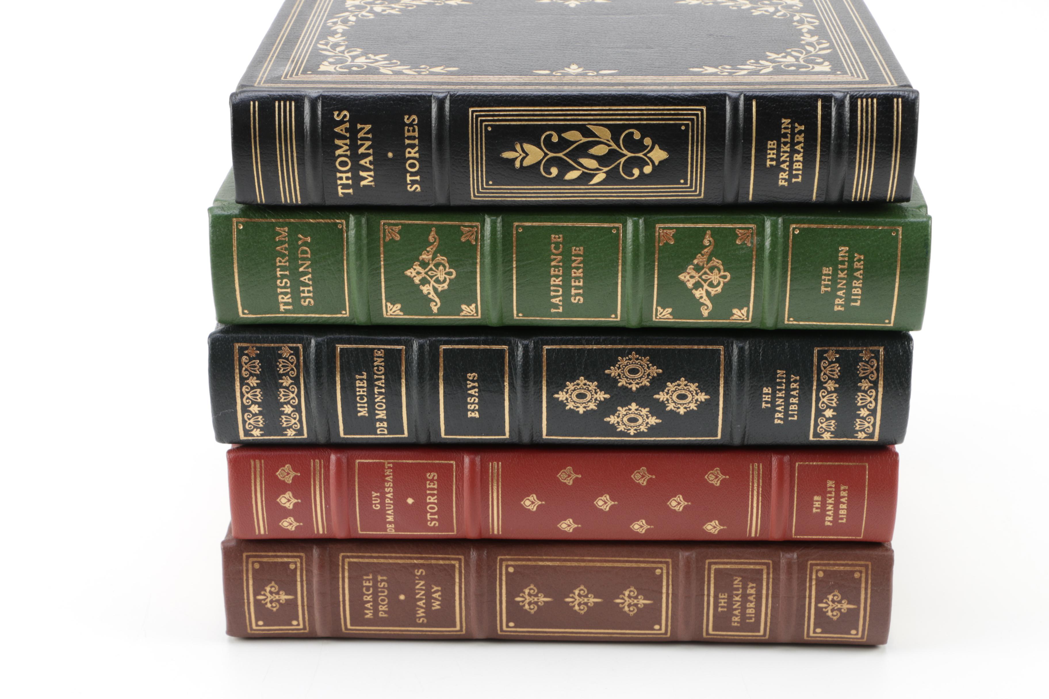 Franklin Library "100 Greatest Books of All Time" Books Including Proust