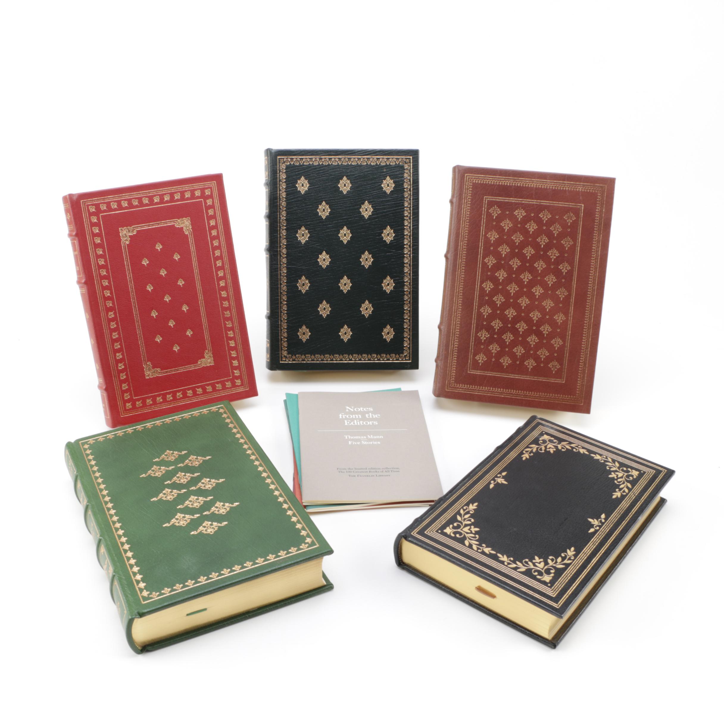 Franklin Library "100 Greatest Books of All Time" Books Including Proust